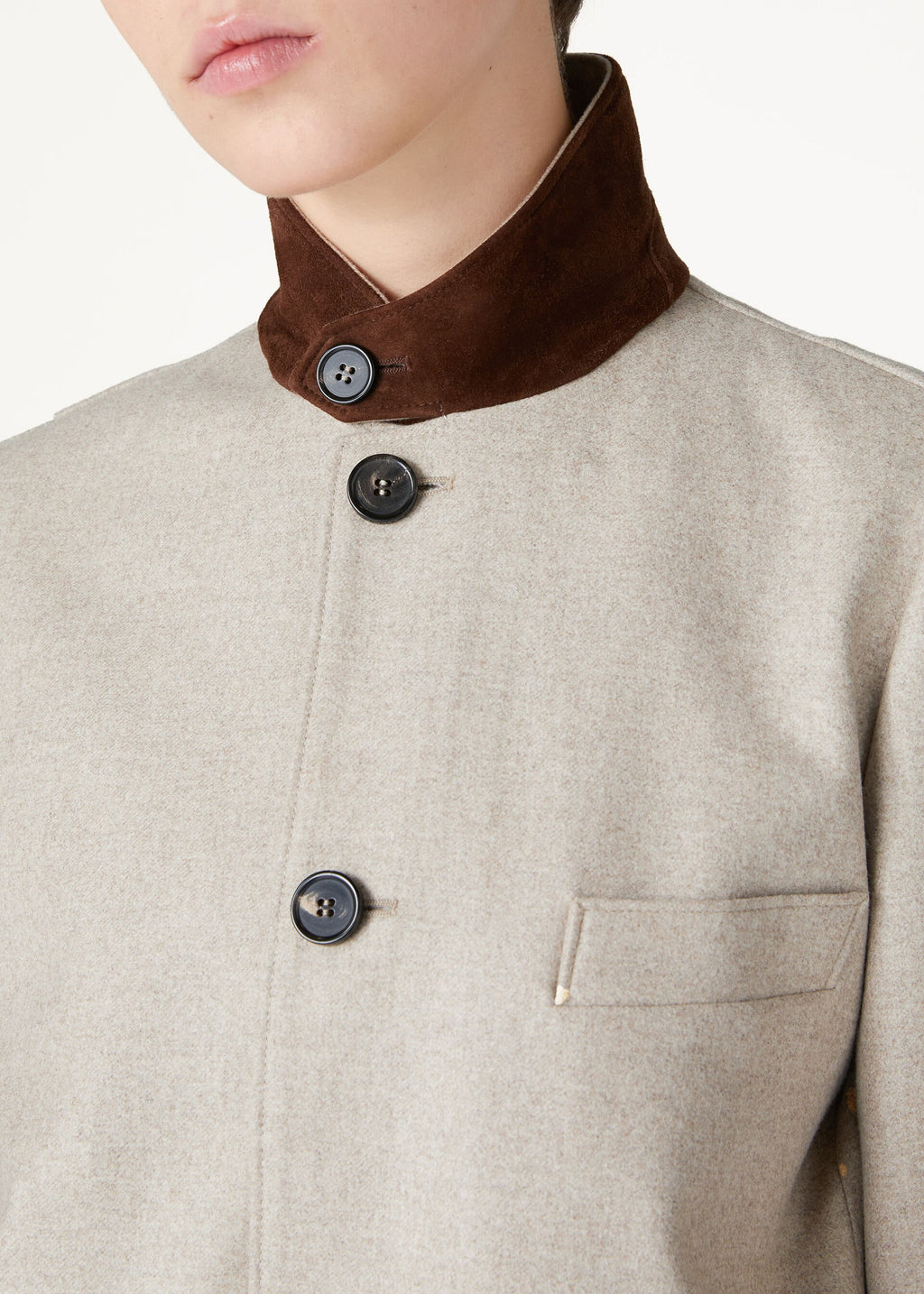 Roadster Mini Jacket - Natural Felt