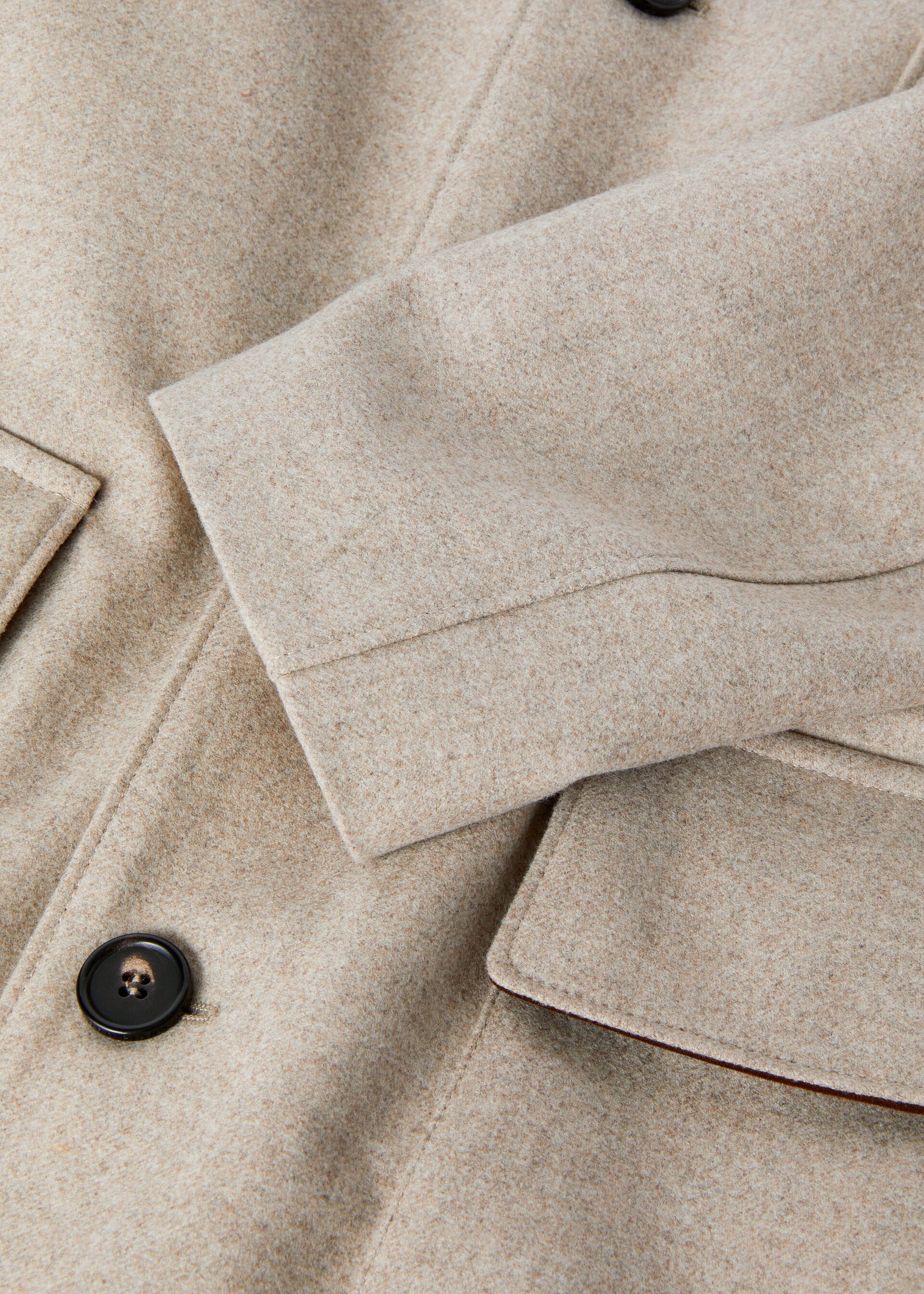 Roadster Mini Jacket - Natural Felt