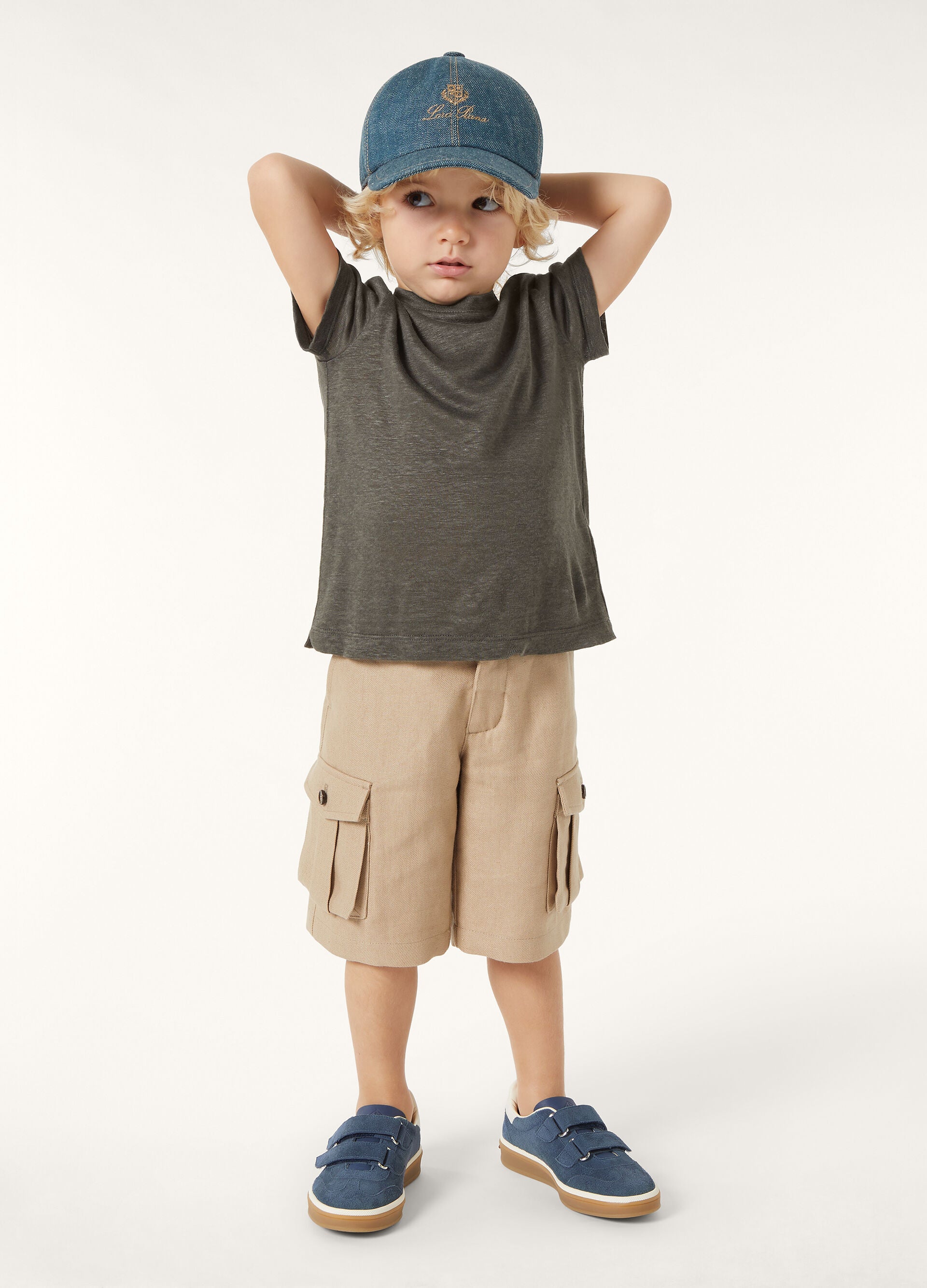 Kid's Coastline T-Shirt - Sea Oak