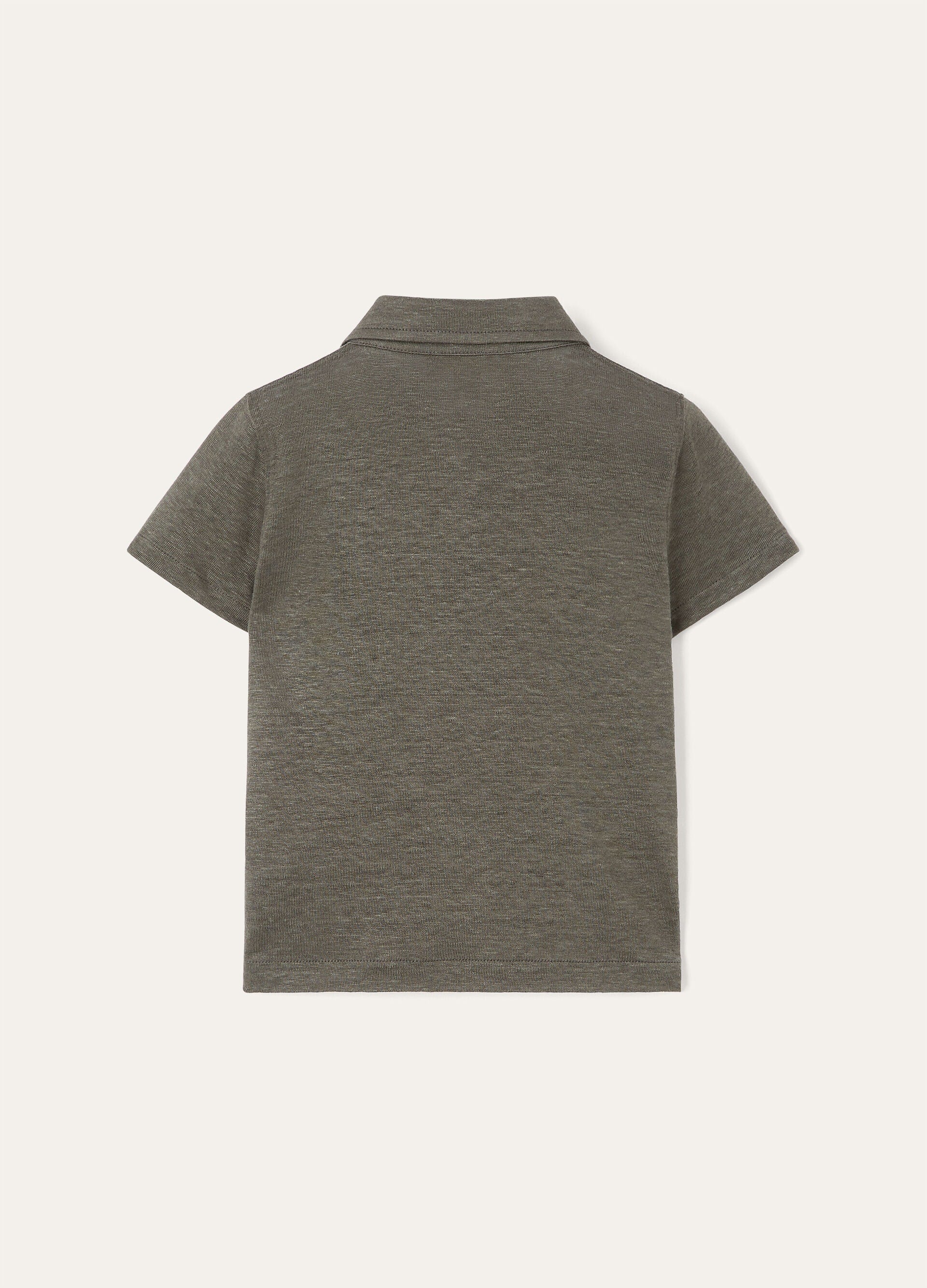 Kid's Coastline Polo Shirt - Sea Oak