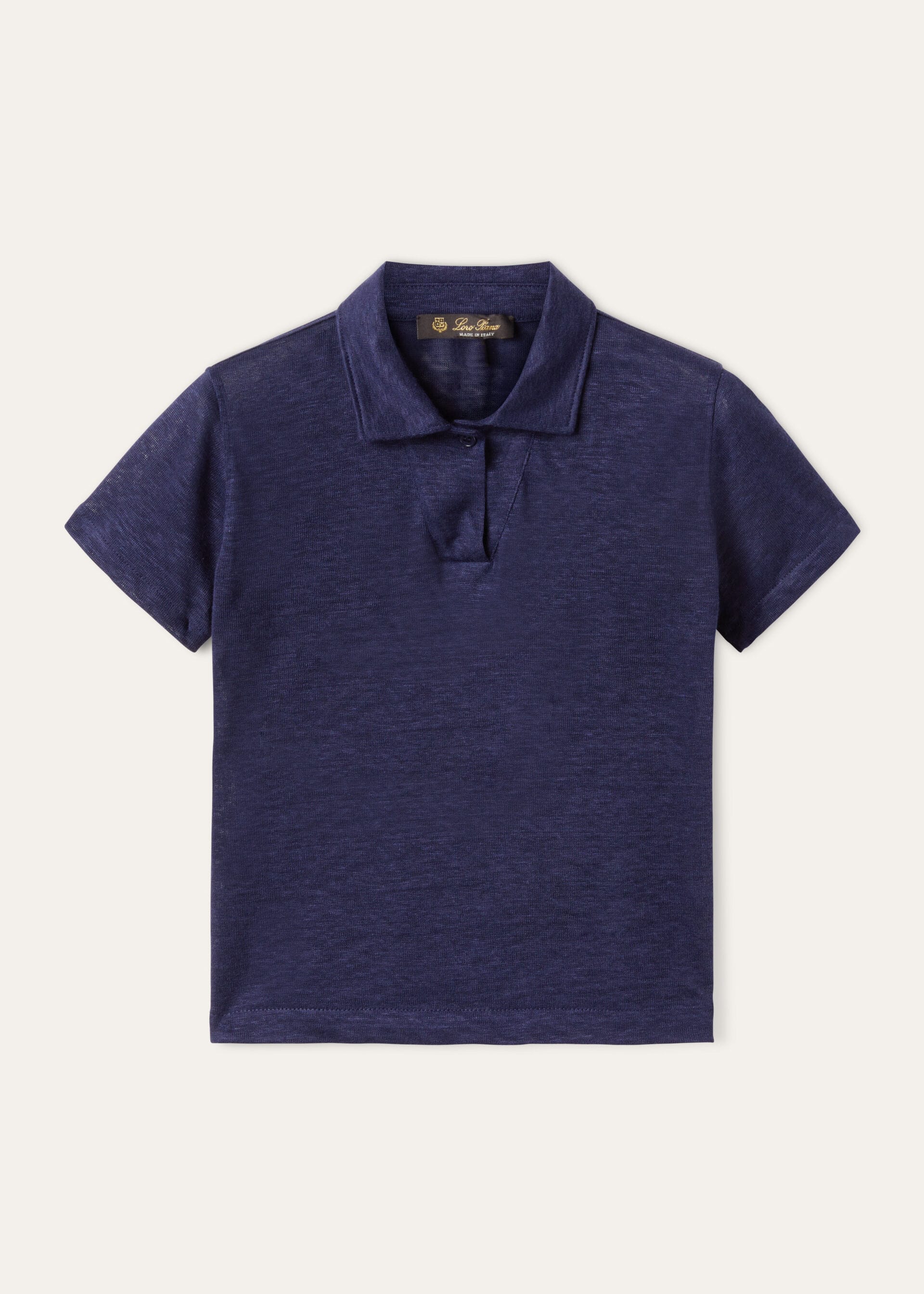Kid's Coastline Polo Shirt - Deep Pacific