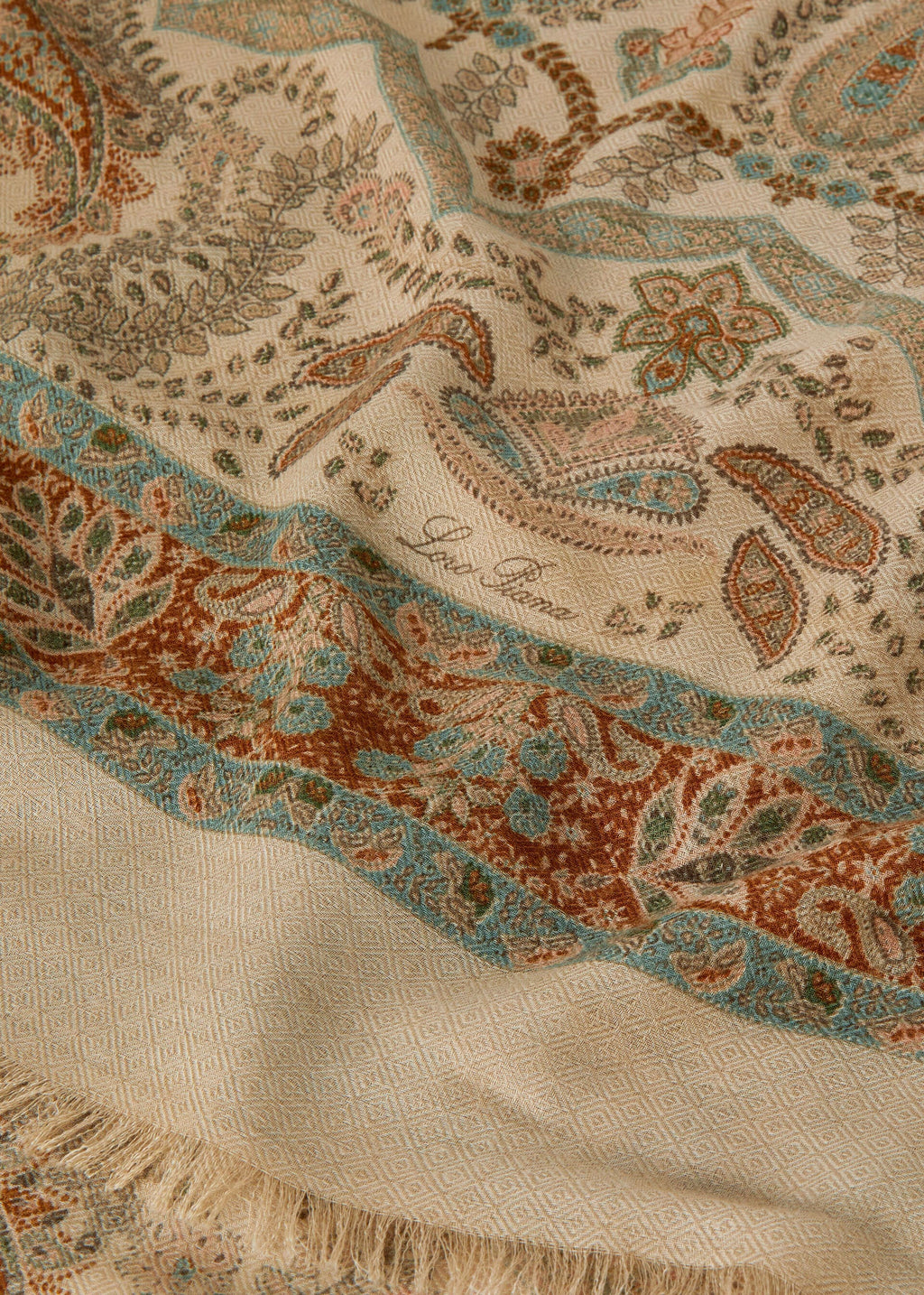 Yoyogi Shawl - Hinoki Wood/Moss/Rust