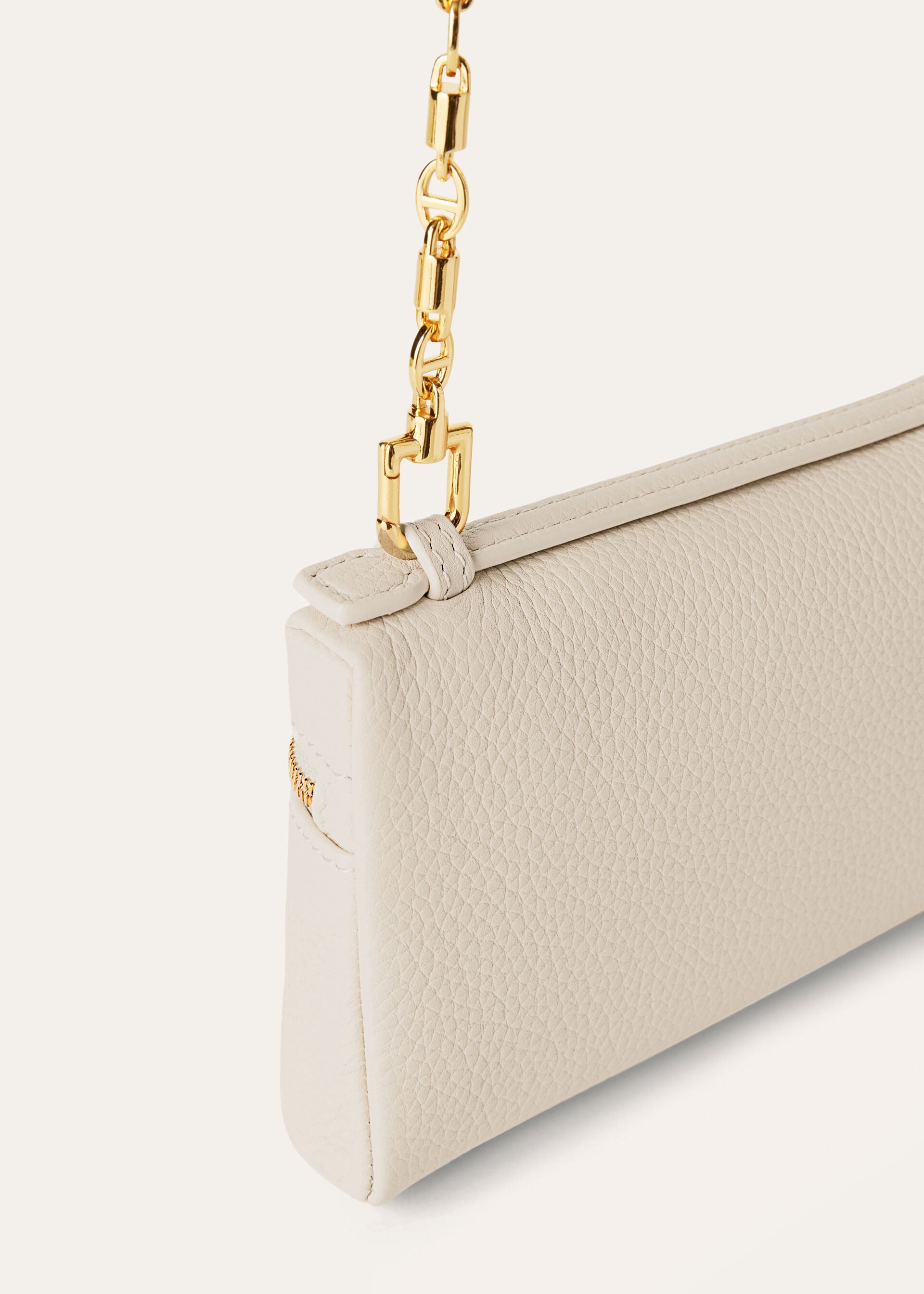 Extra Pocket Mini Pouch - Light Travertine/Sun Gold
