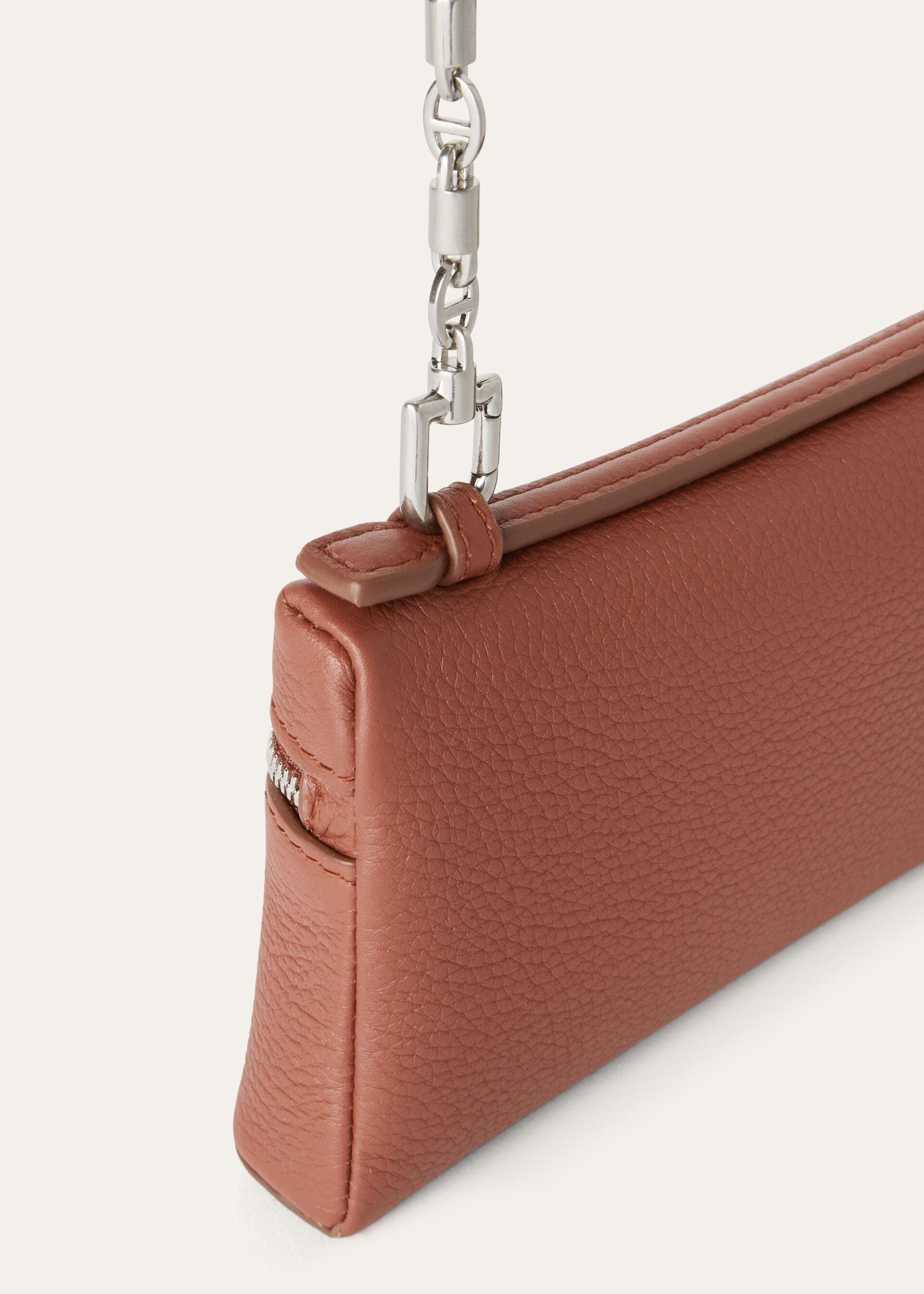 Extra Pocket Mini Pouch - Kummel/Antique Silver