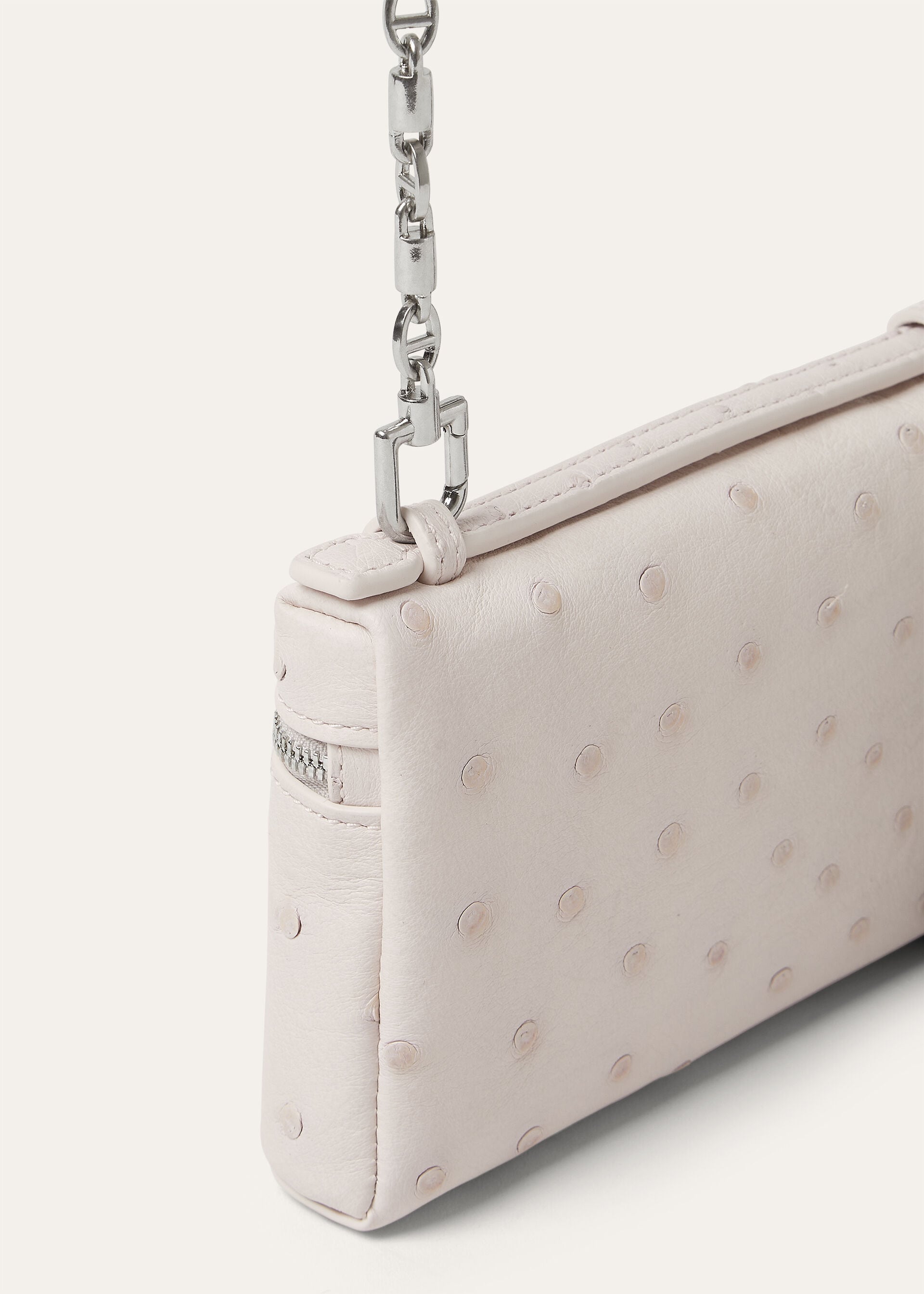 Extra Pocket Mini Pouch - Whisper Pink/Antique Silver