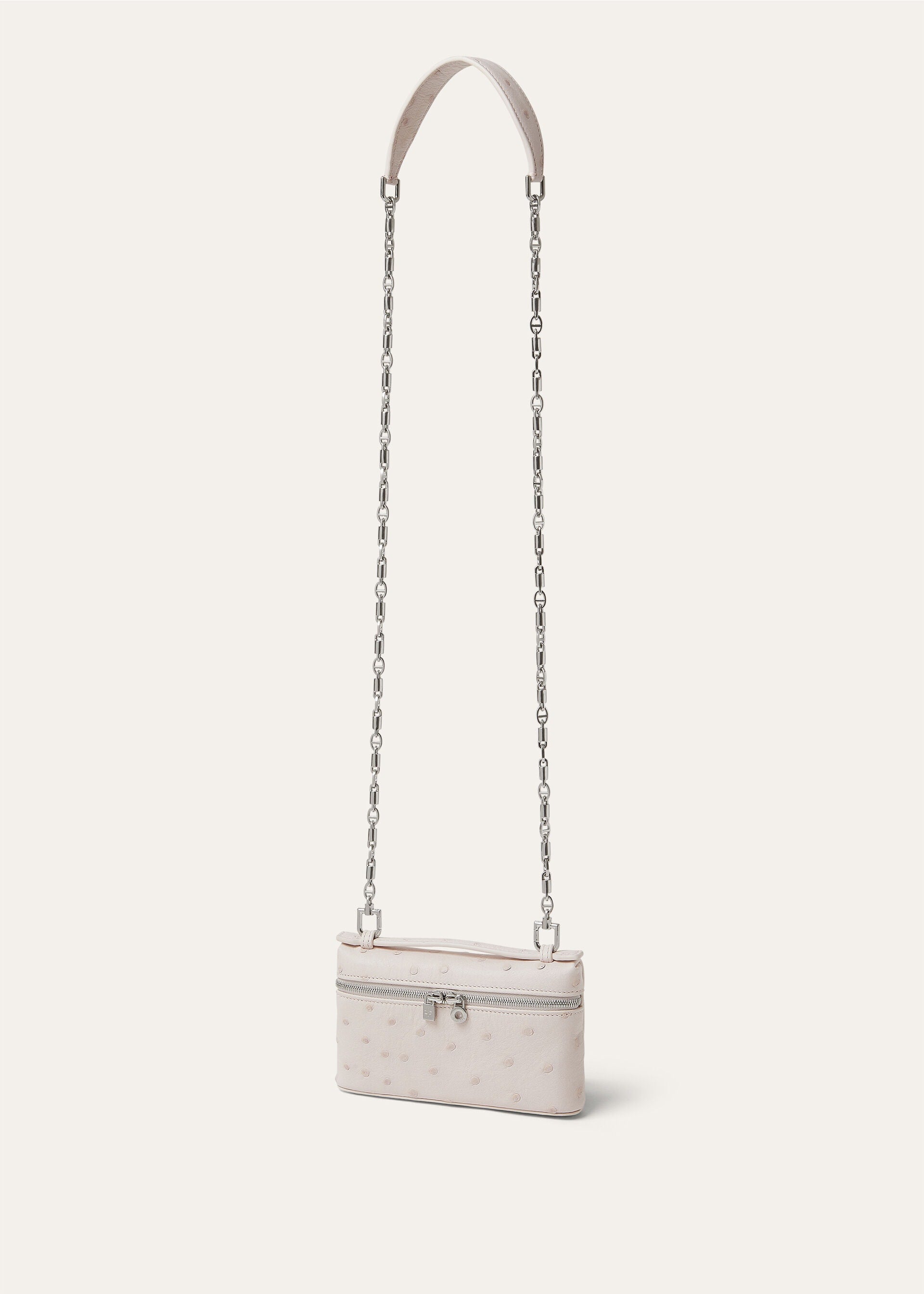 Extra Pocket Mini Pouch - Whisper Pink/Antique Silver