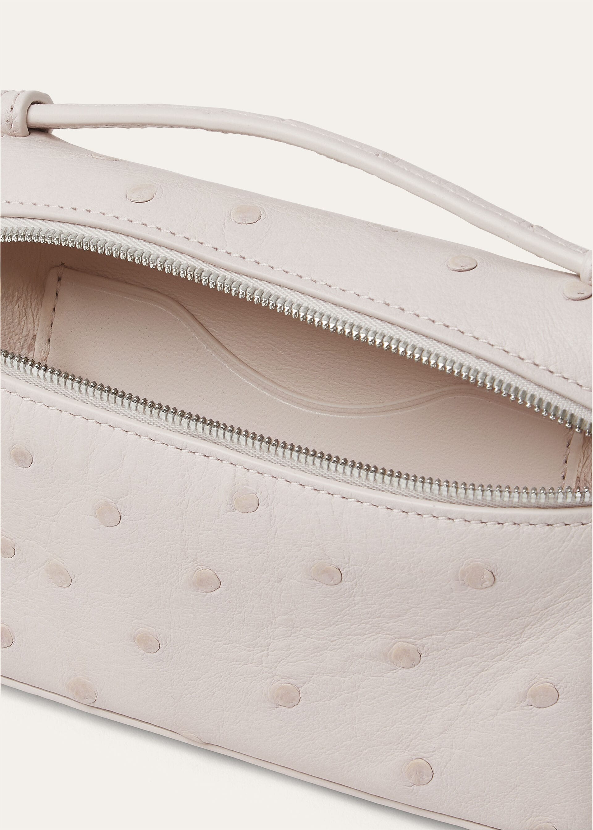 Extra Pocket Mini Pouch - Whisper Pink/Antique Silver
