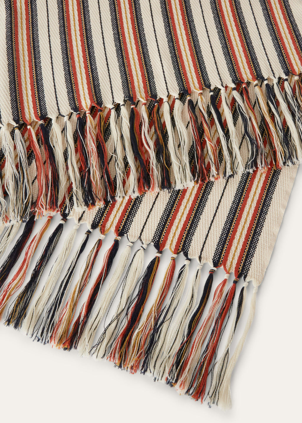 Vintage Beach Towel - Sand/Deep Ocean/Chili/Antique Gold