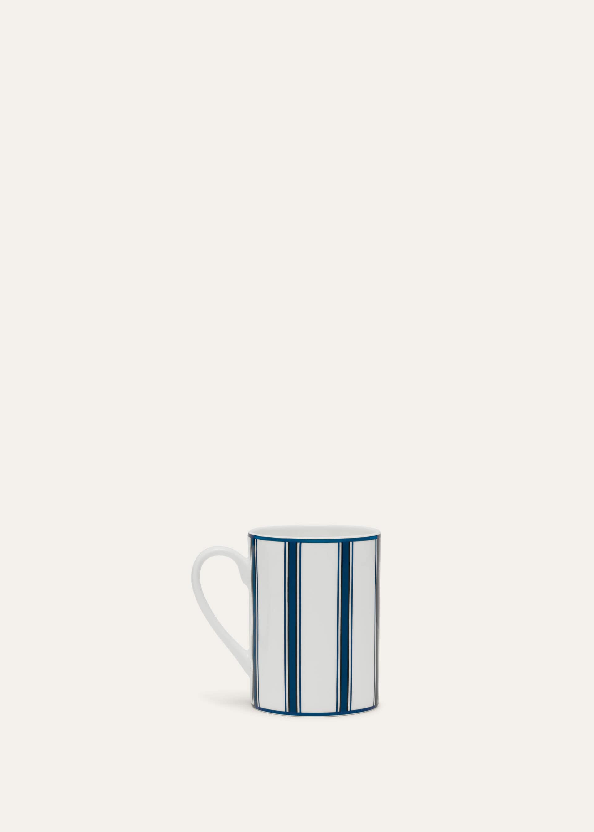 Suitcase Stripe Mug - Marinier Blue Stripe