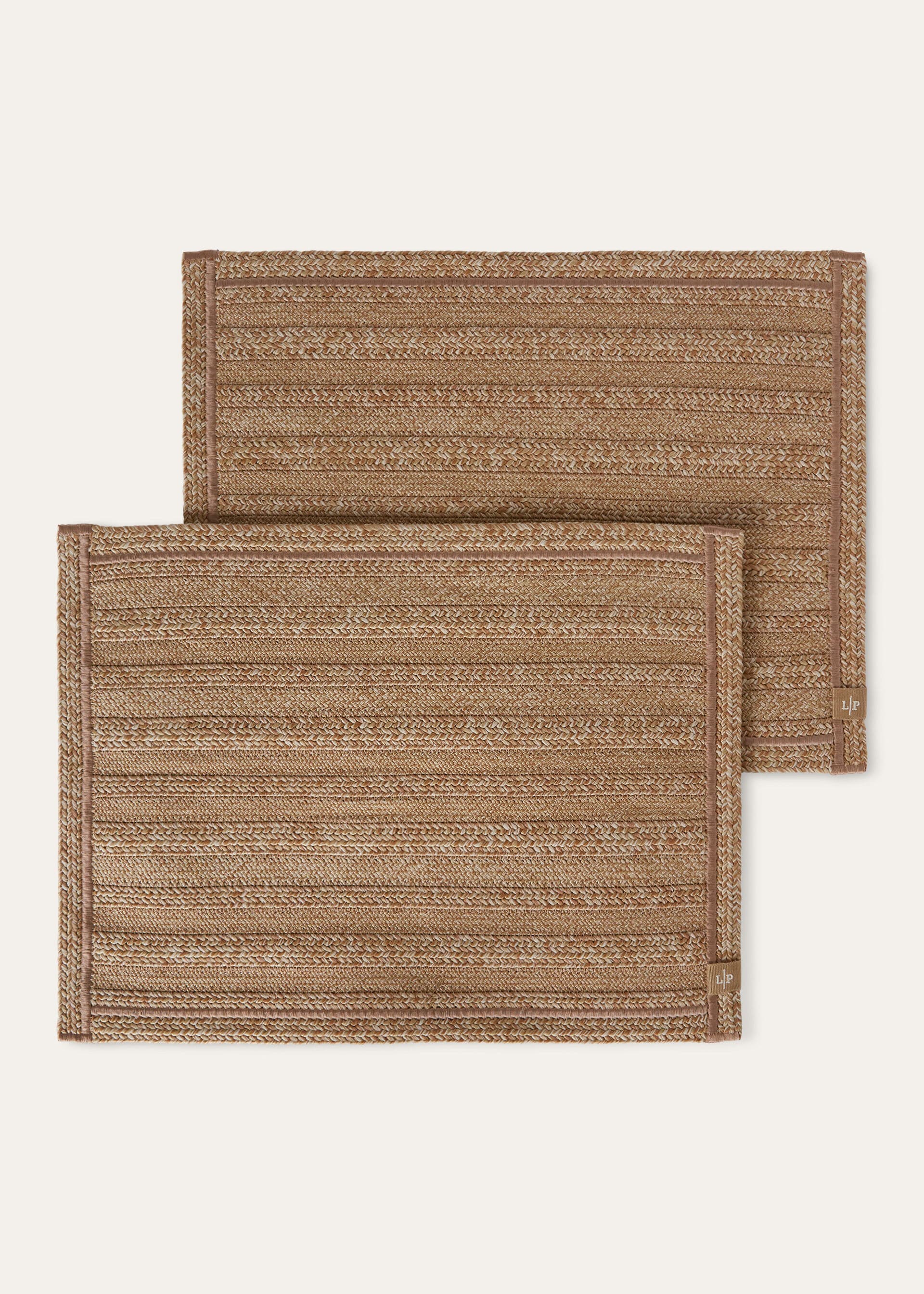 Saint Barth Placemat Set - Tapioca/Cream