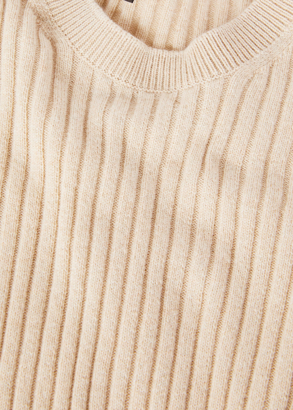 Lago Sirio Crewneck - Sesame Sauce Mel Natural Dyed