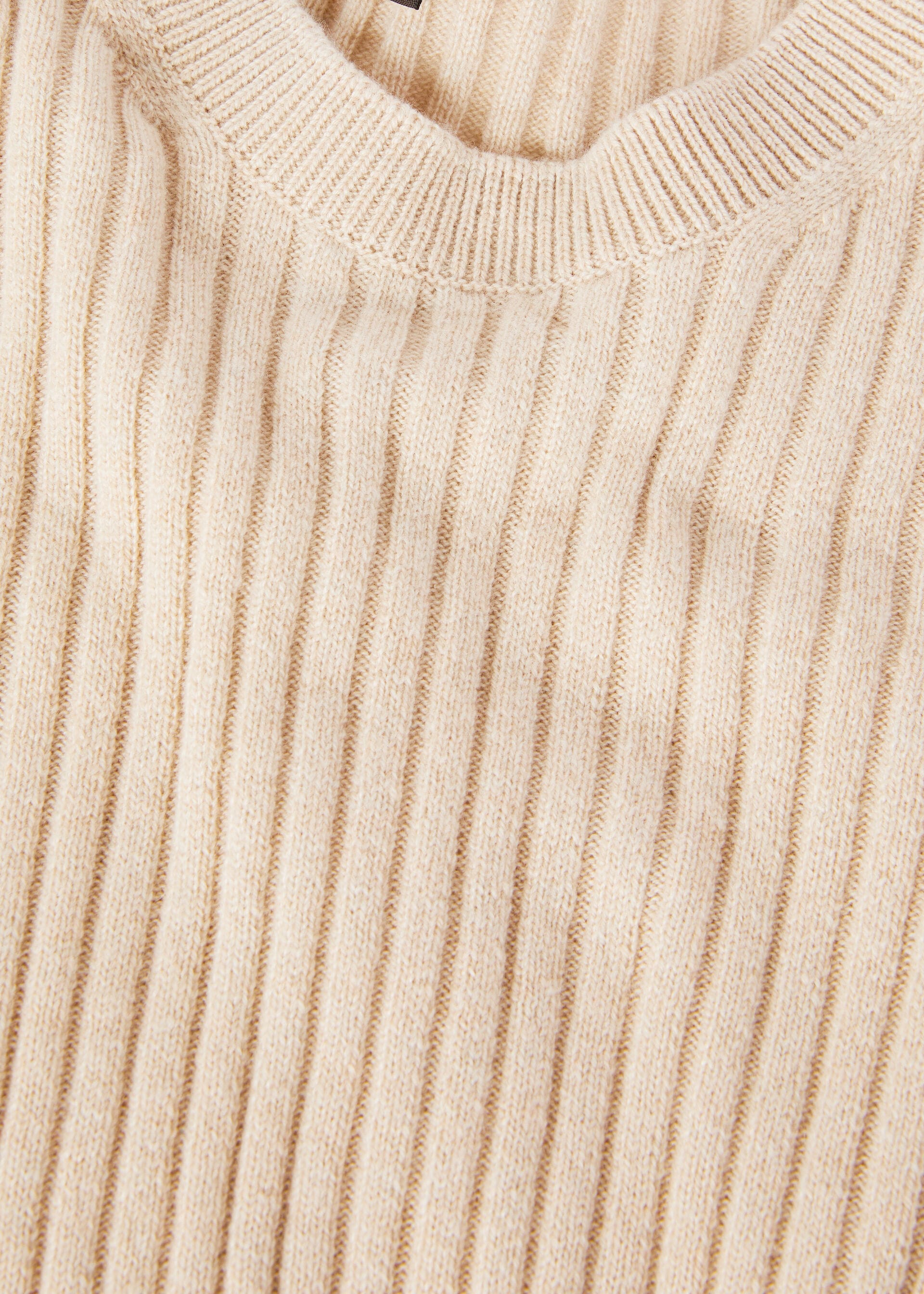 Lago Sirio Crewneck - Sesame Sauce Mel Natural Dyed