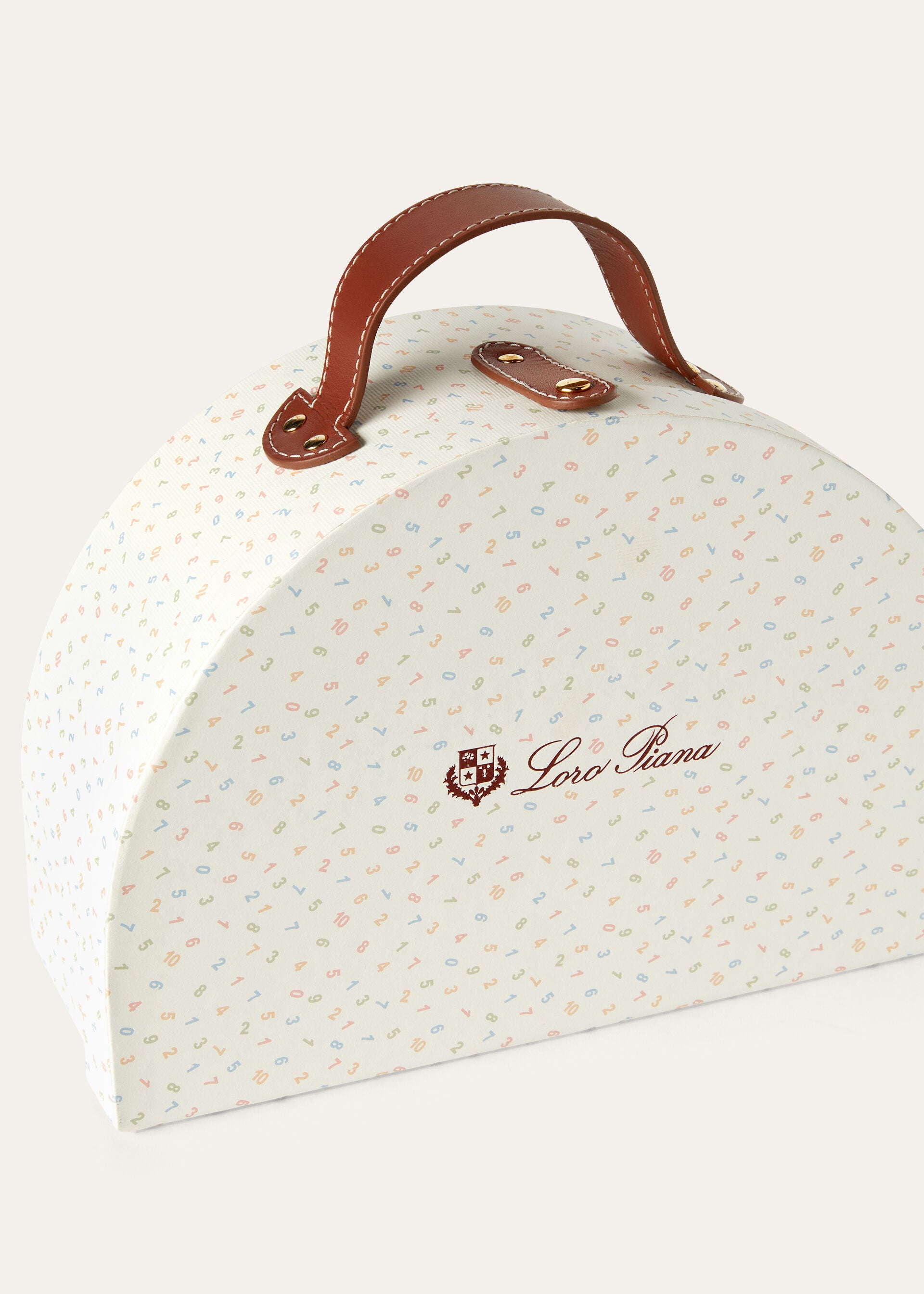 Baby Little Numbers Gift Set - Fancy White/Sagerbrush Leaves