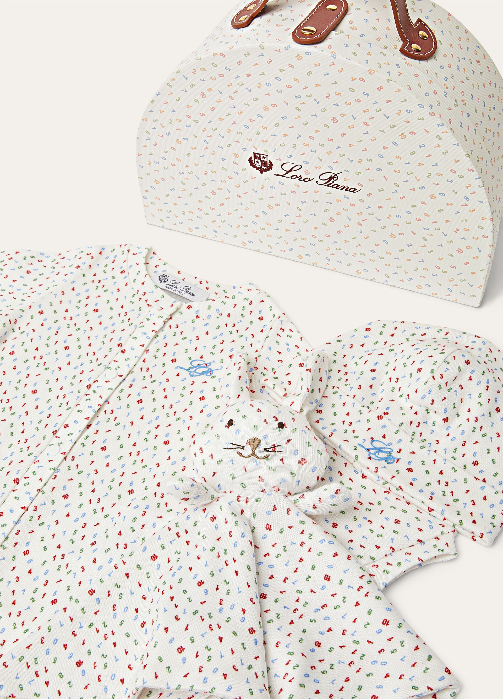 Baby Little Numbers Gift Set - RED/BLUE/GREN