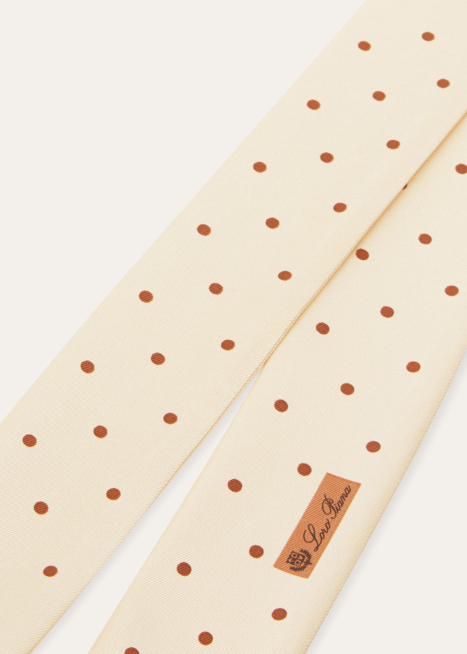 Pois Tie Band - Lotus Root/Brown