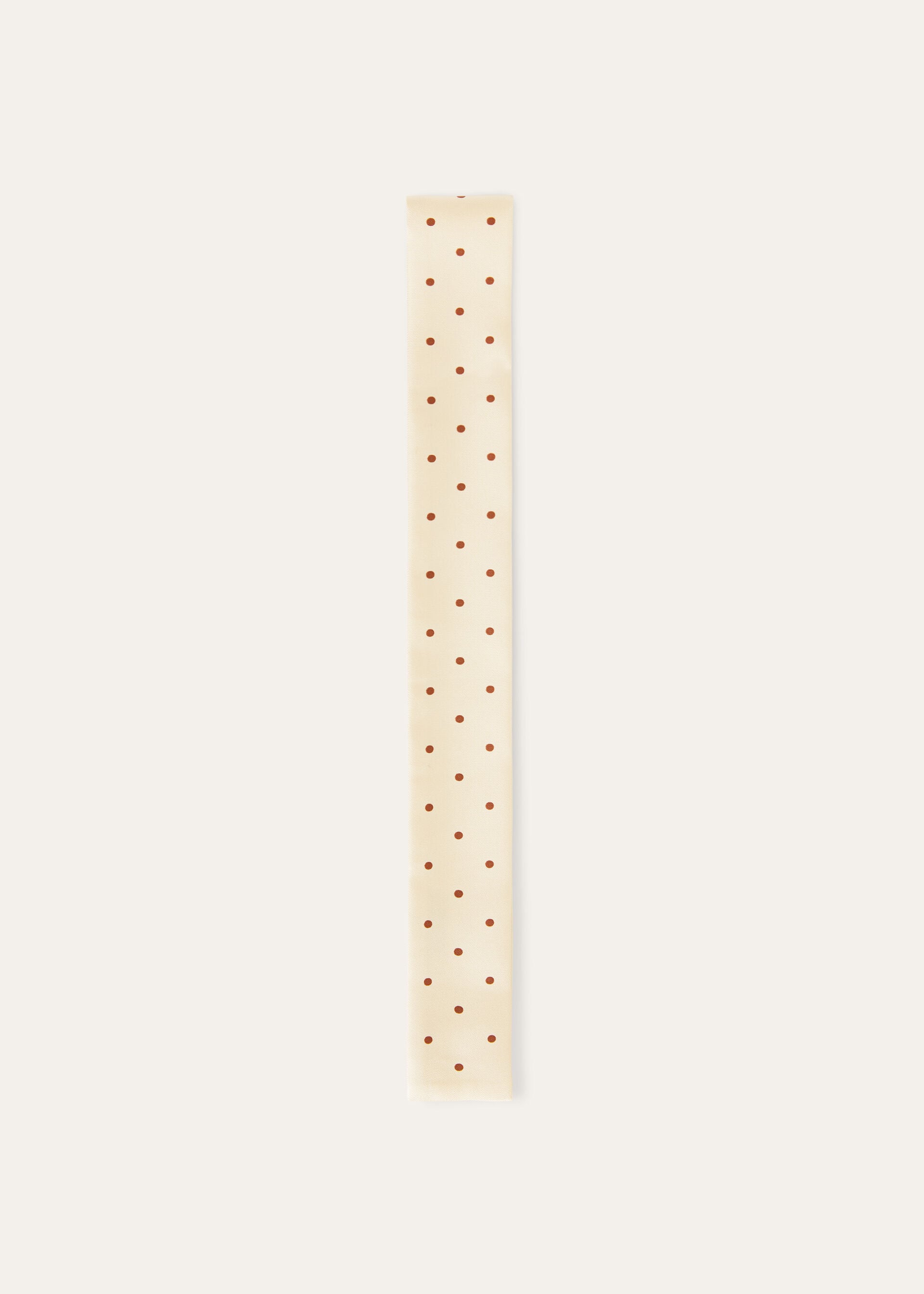 Pois Tie Band - Lotus Root/Brown