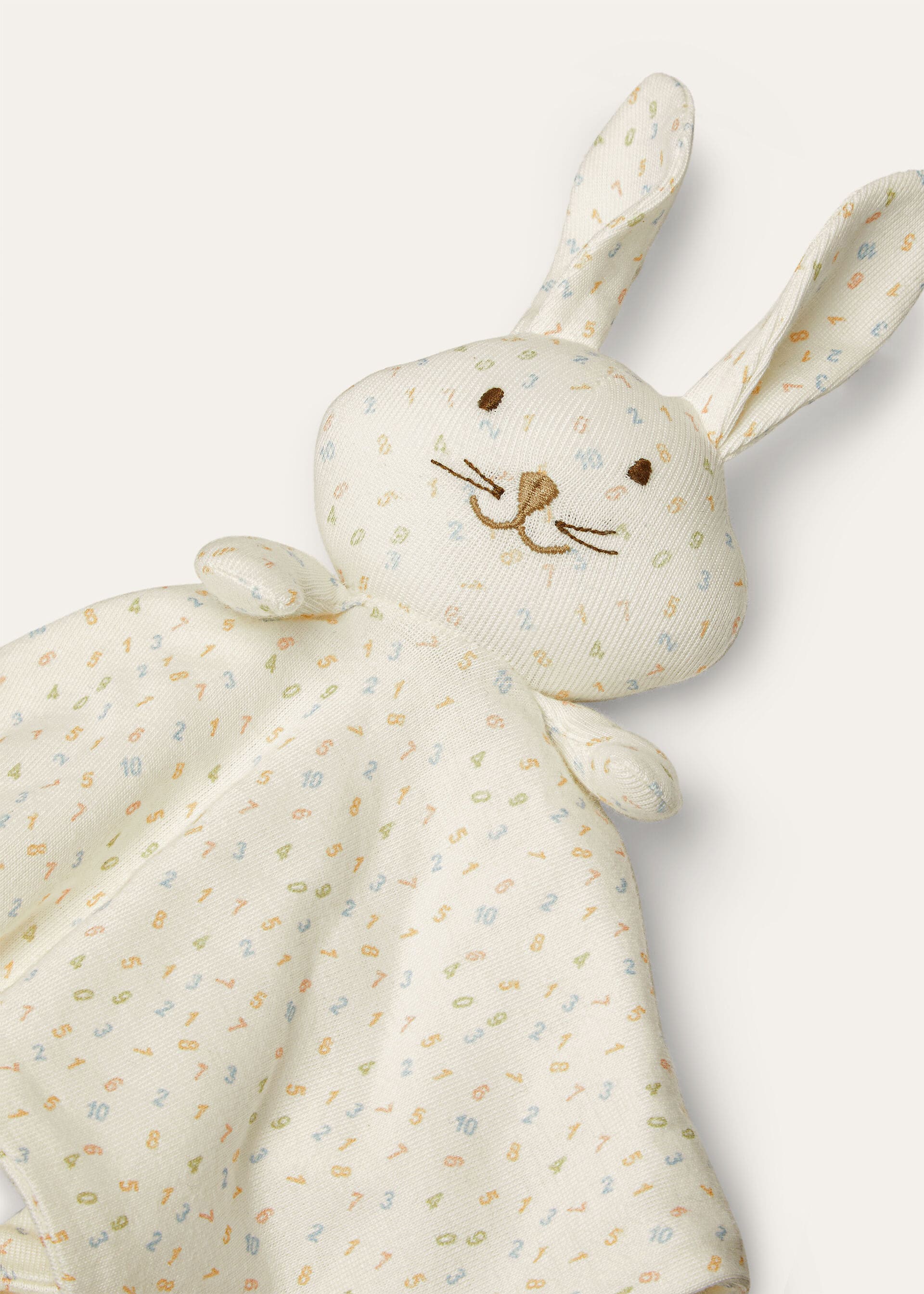 Baby Little Numbers Dou Dou - Coral/Sage/Sky/Pink