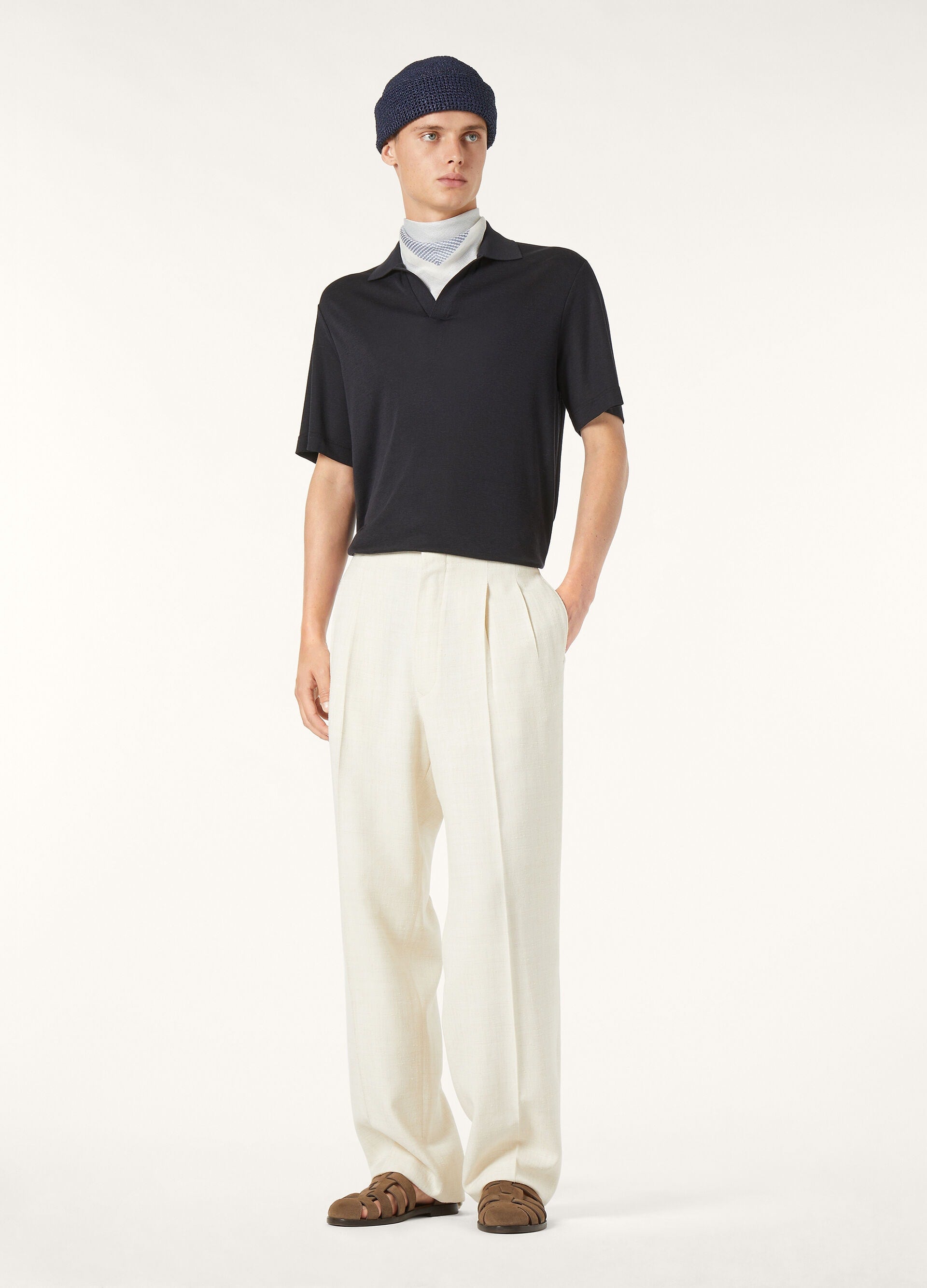 Mazzorbo Polo Shirt - Navy Blue