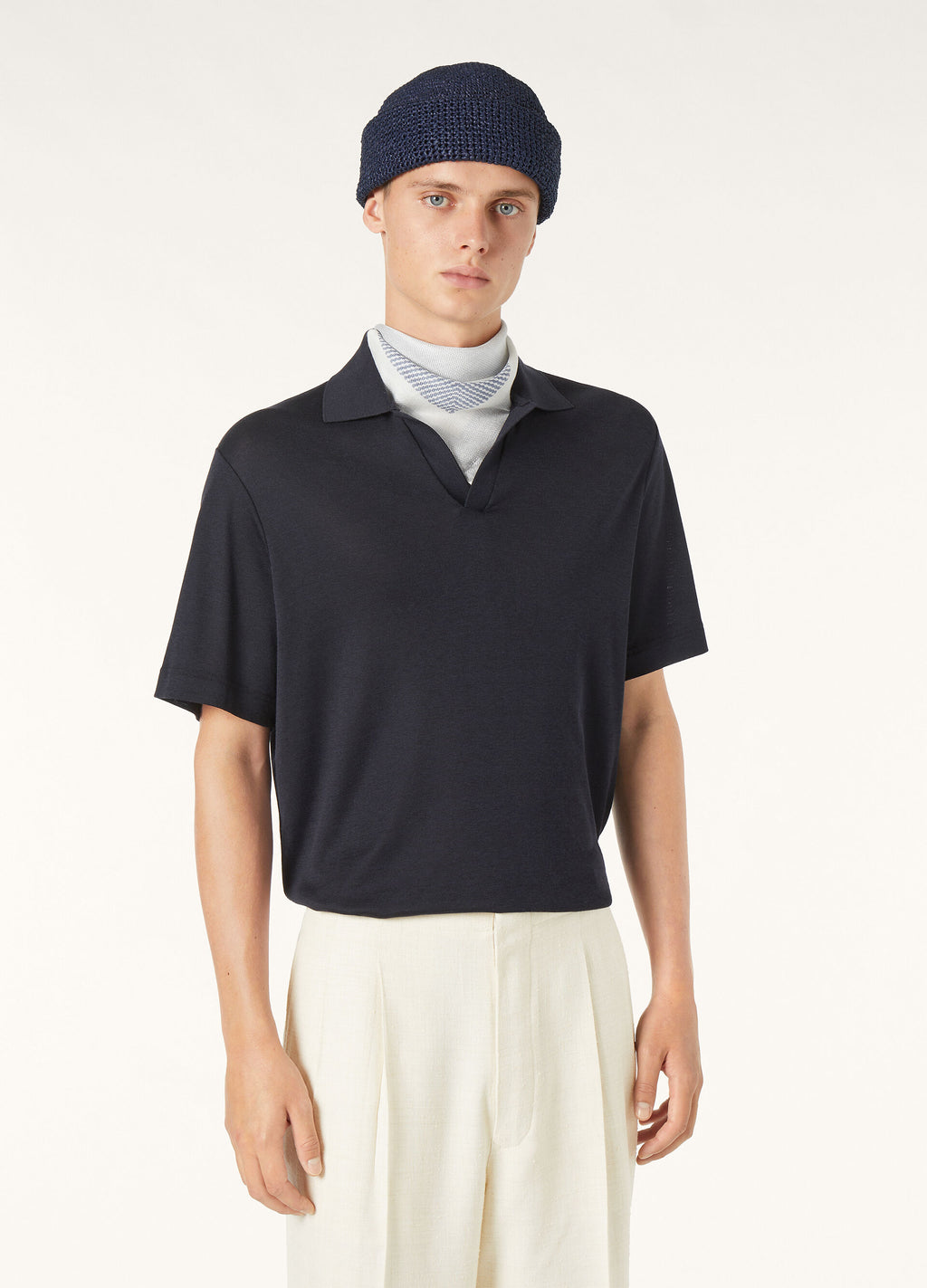 Mazzorbo Polo Shirt - Navy Blue