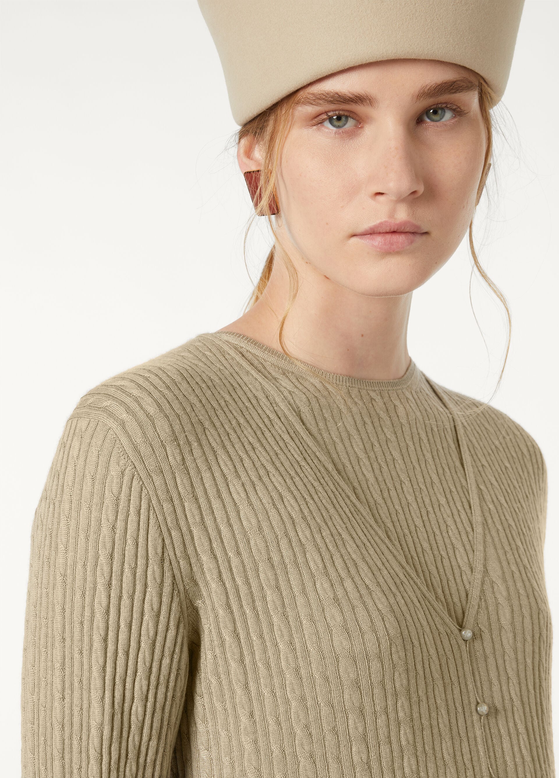 Rimella Cardigan - Dried Taragon