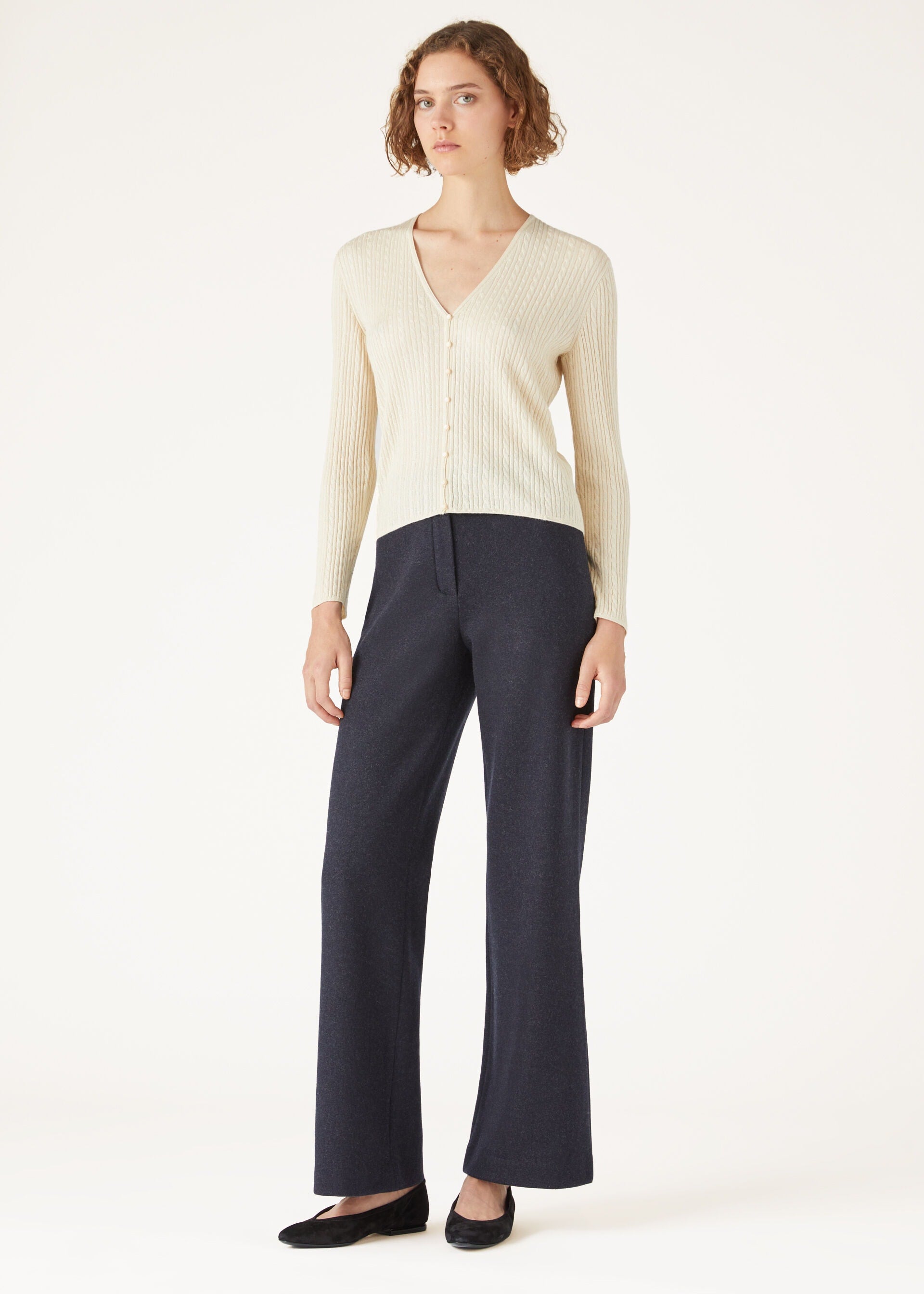 Rimella Cardigan - Cashew Cream