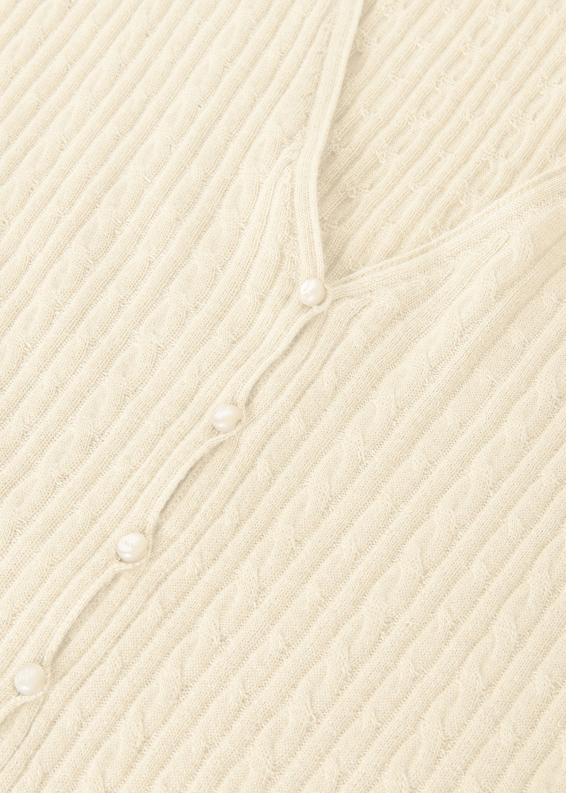 Rimella Cardigan - Cashew Cream