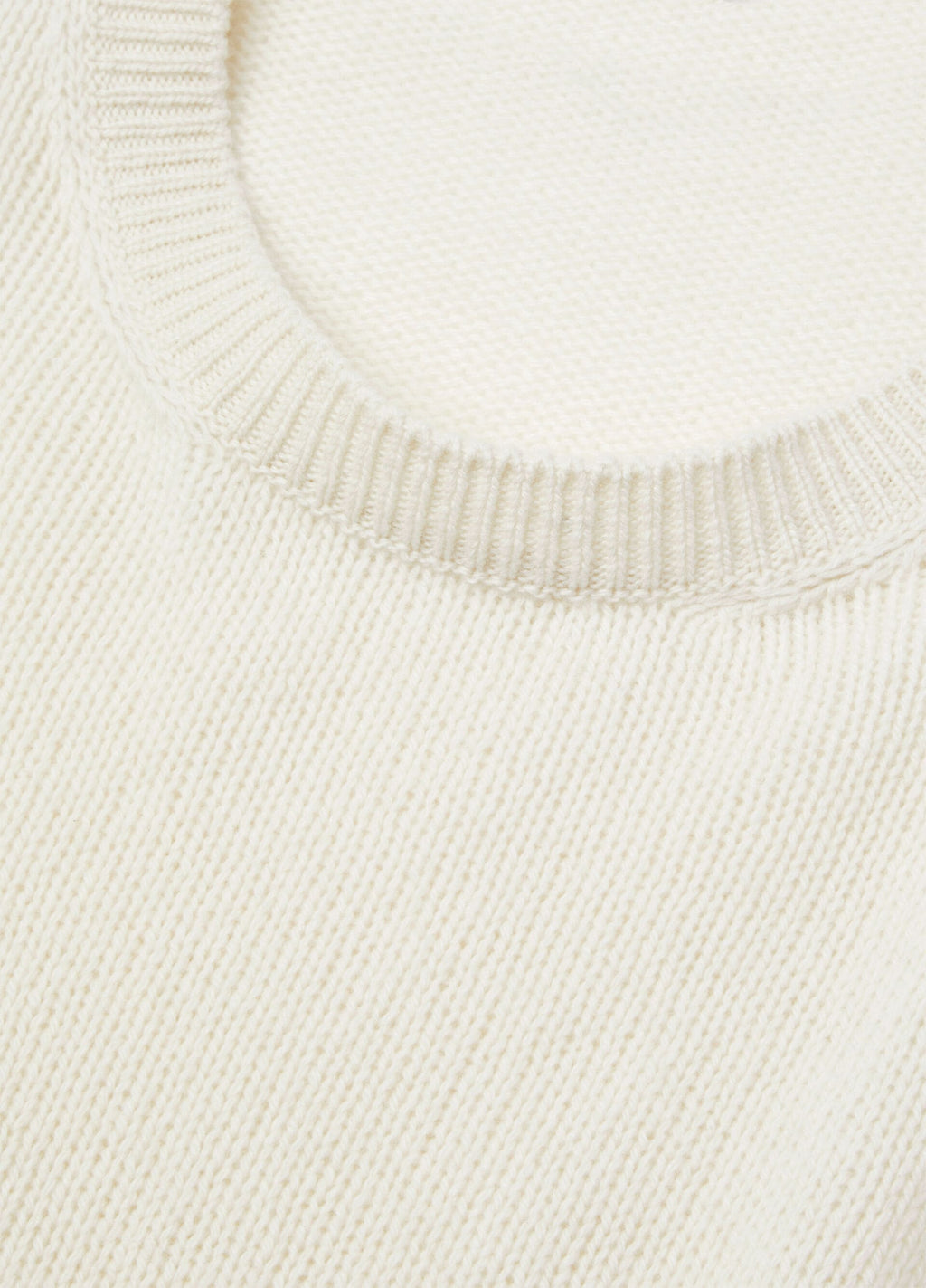 Fobello Crewneck - White Snow