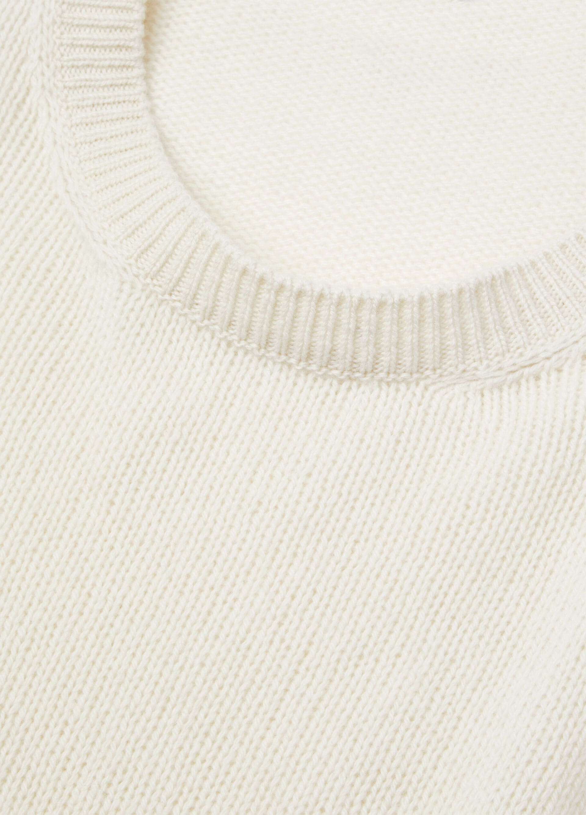 Fobello Crewneck - White Snow