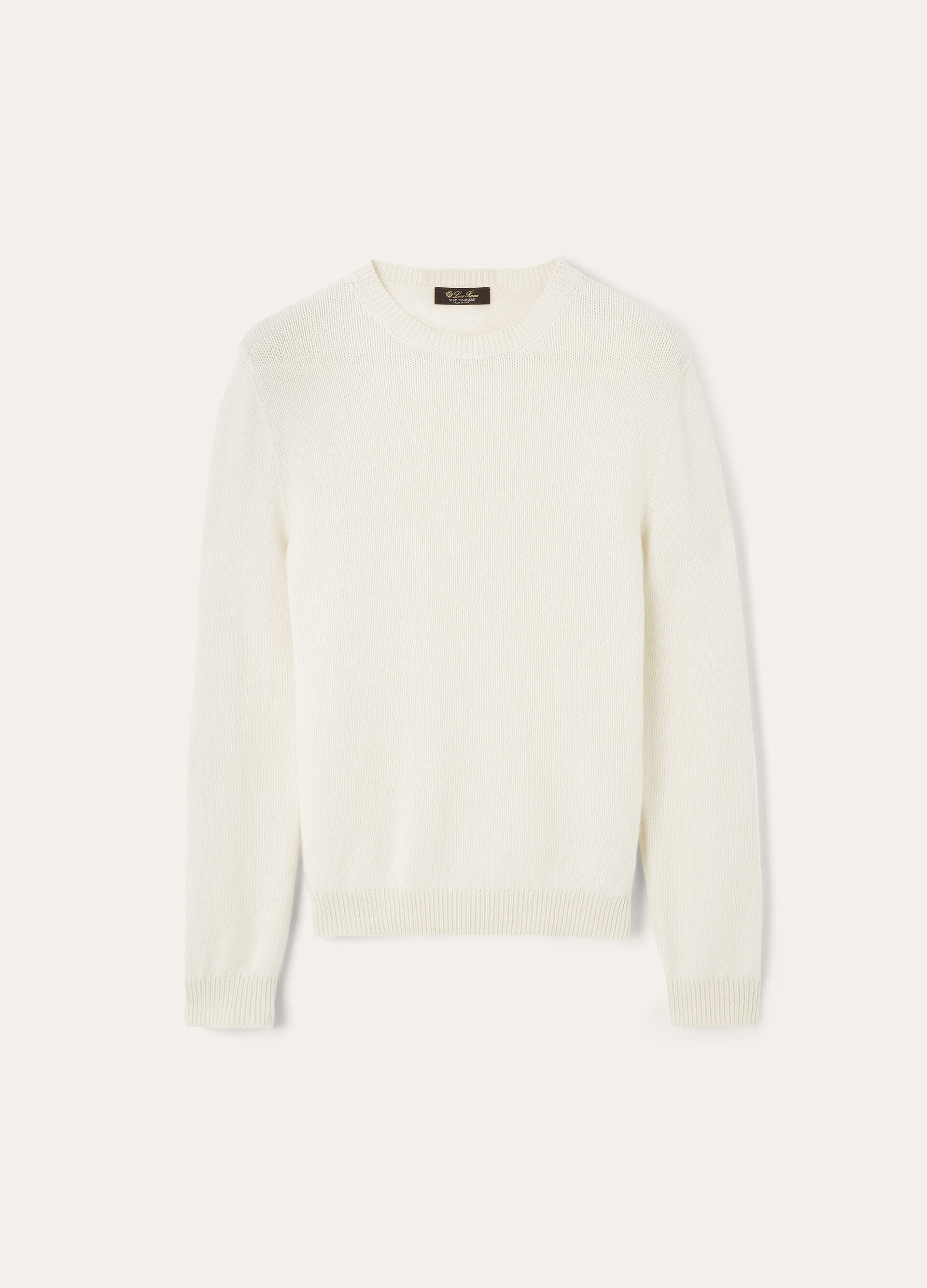 Fobello Crewneck - White Snow