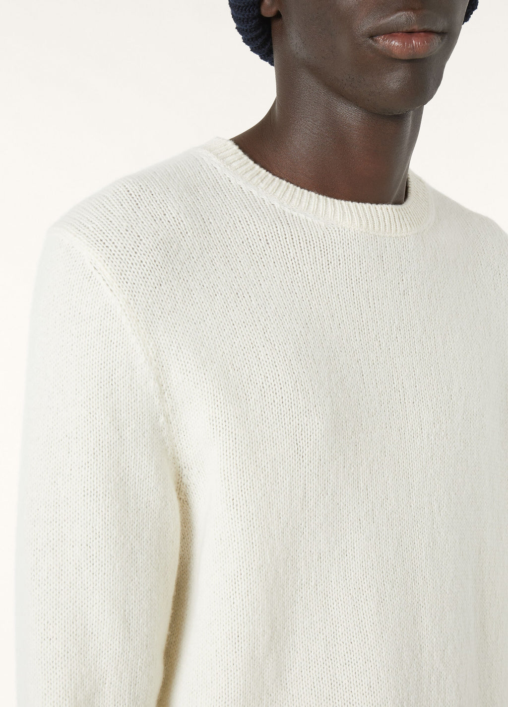 Fobello Crewneck - White Snow