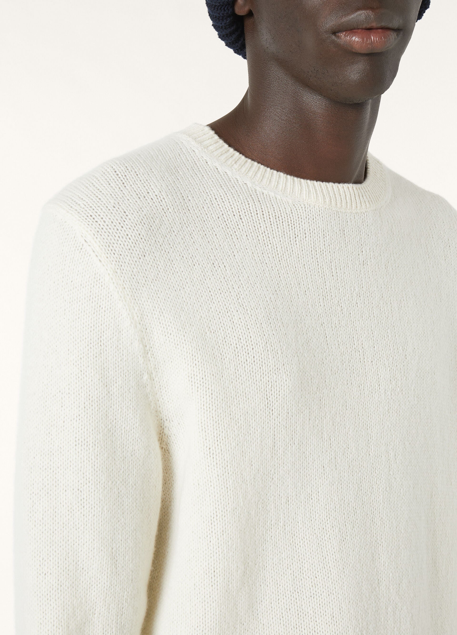 Fobello Crewneck - White Snow