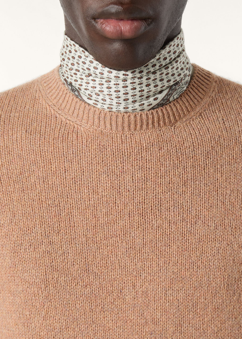 Fobello Crewneck - Ironstone Melange