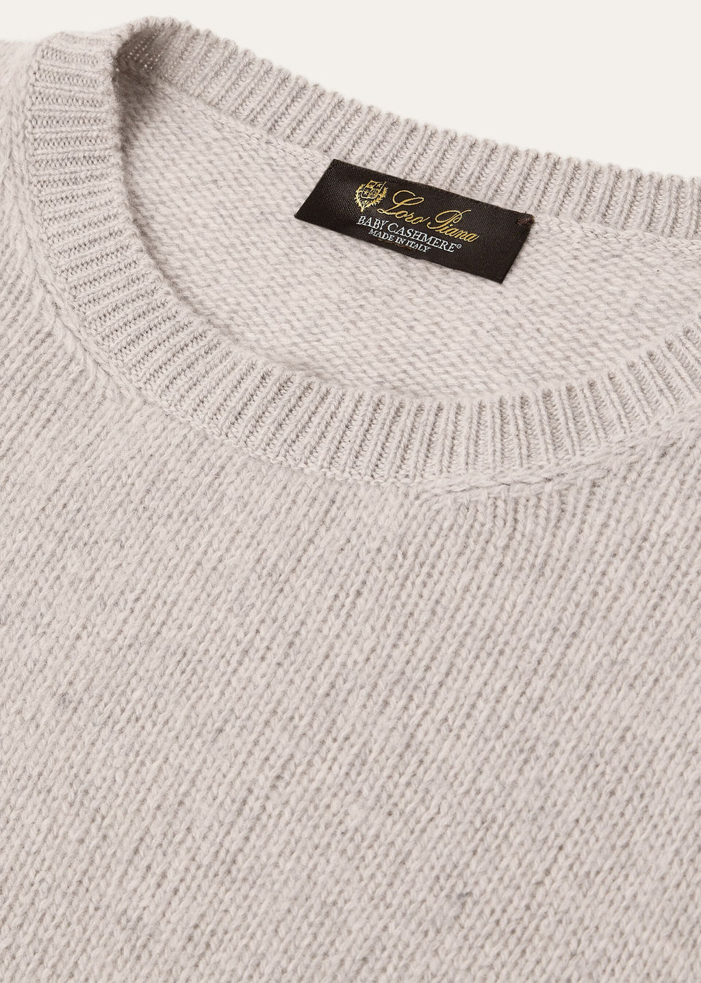 Fobello Crewneck - Foggy Grey Melange