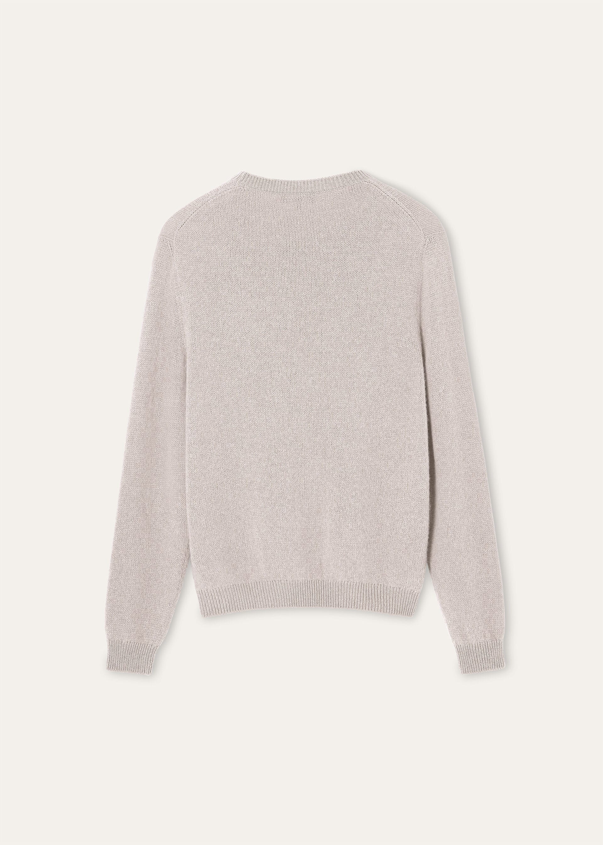 Fobello Crewneck - Foggy Grey Melange