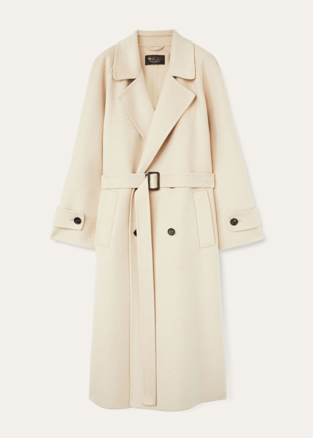 Foster Coat - Creamy Cashmere Melange