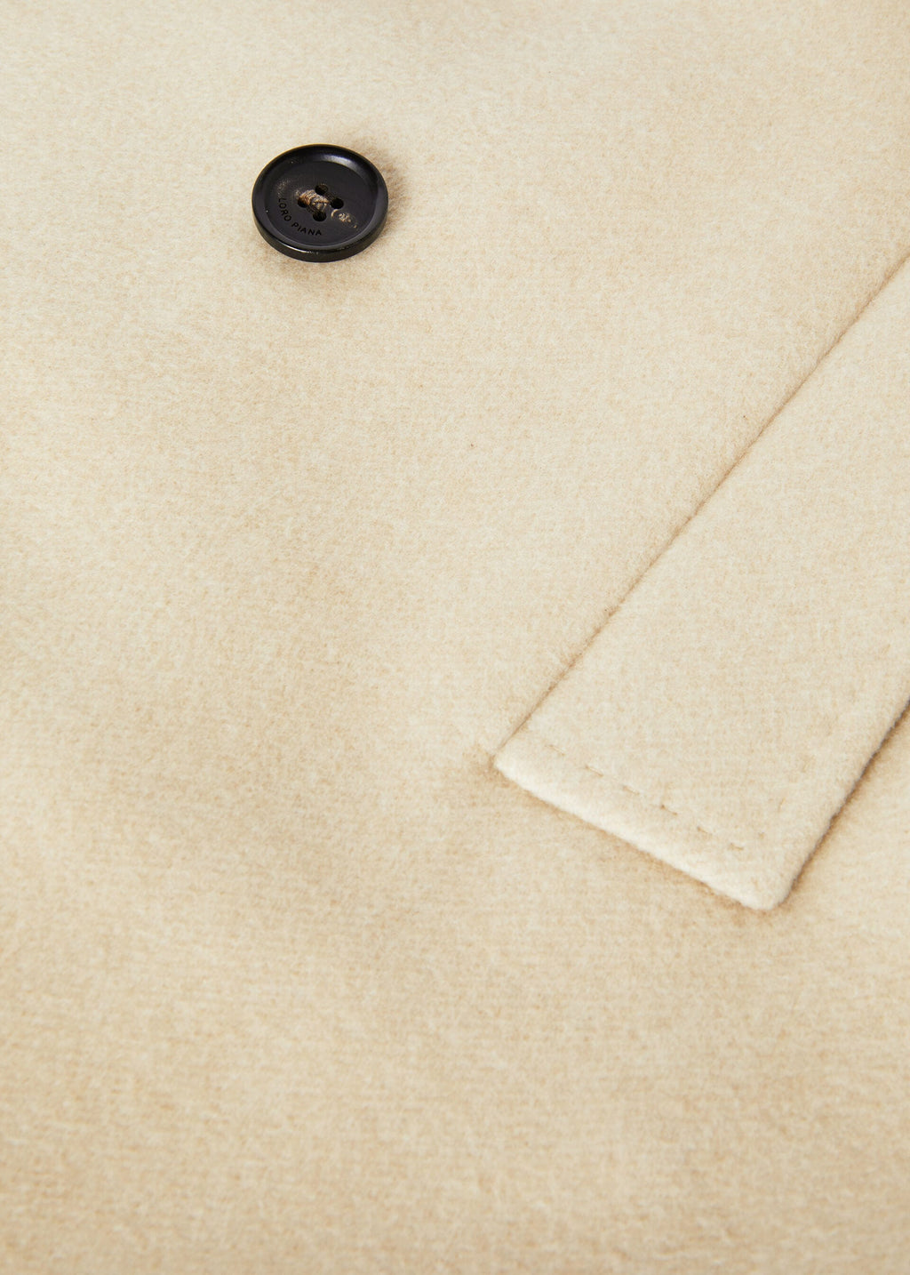 Foster Coat - Creamy Cashmere Melange