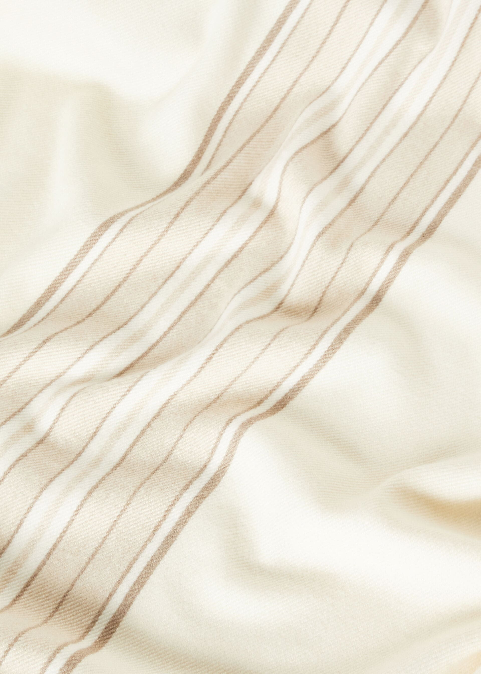 Suitcase Stripe Plaid - Nougat/Ancient Paper/Cord Melange/White