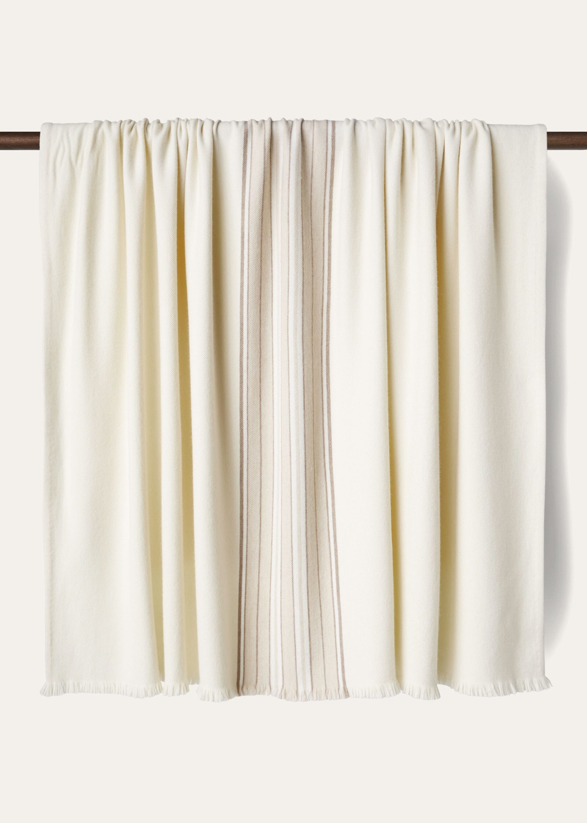 Suitcase Stripe Plaid - Nougat/Ancient Paper/Cord Melange/White