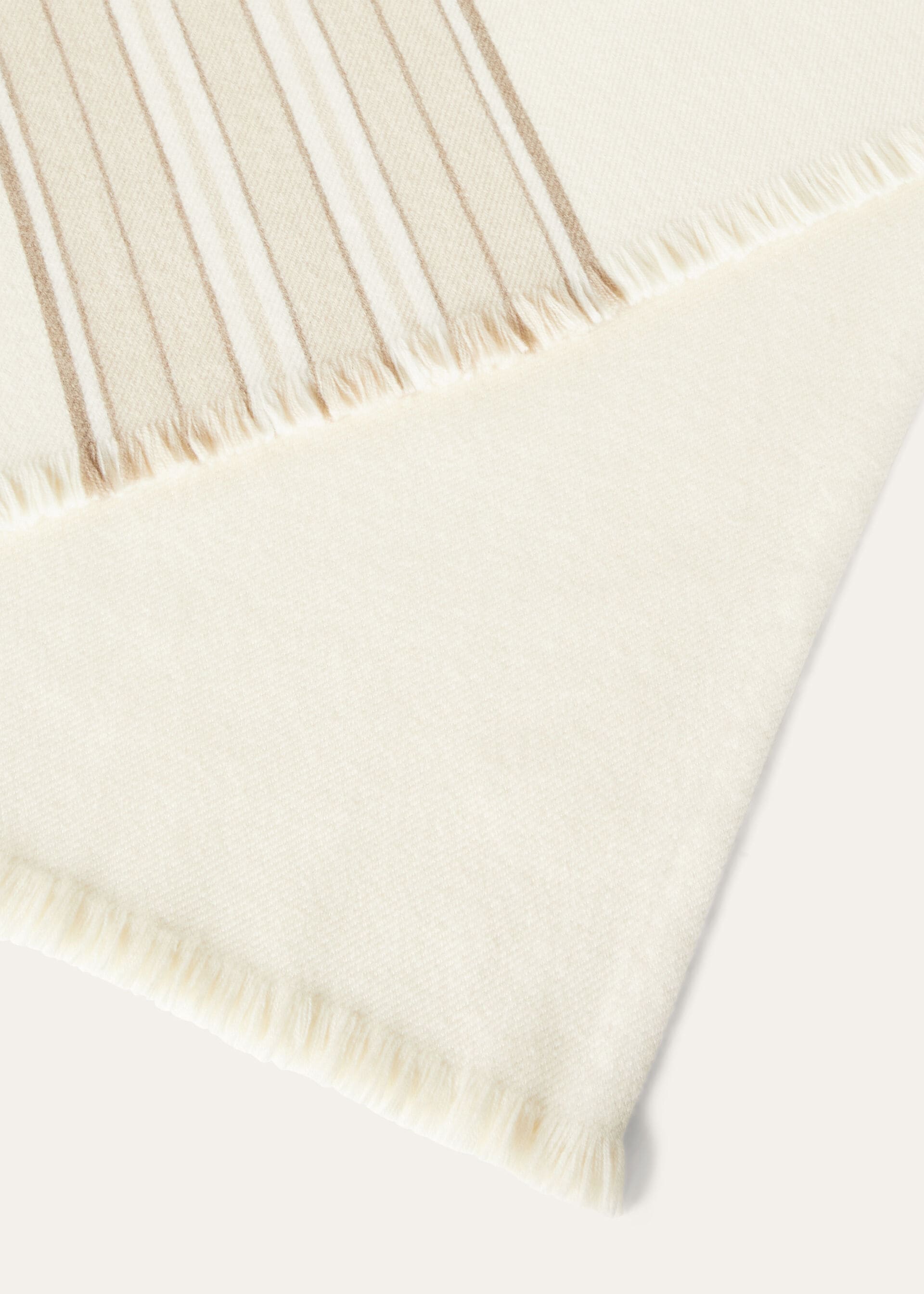 Suitcase Stripe Plaid - Nougat/Ancient Paper/Cord Melange/White