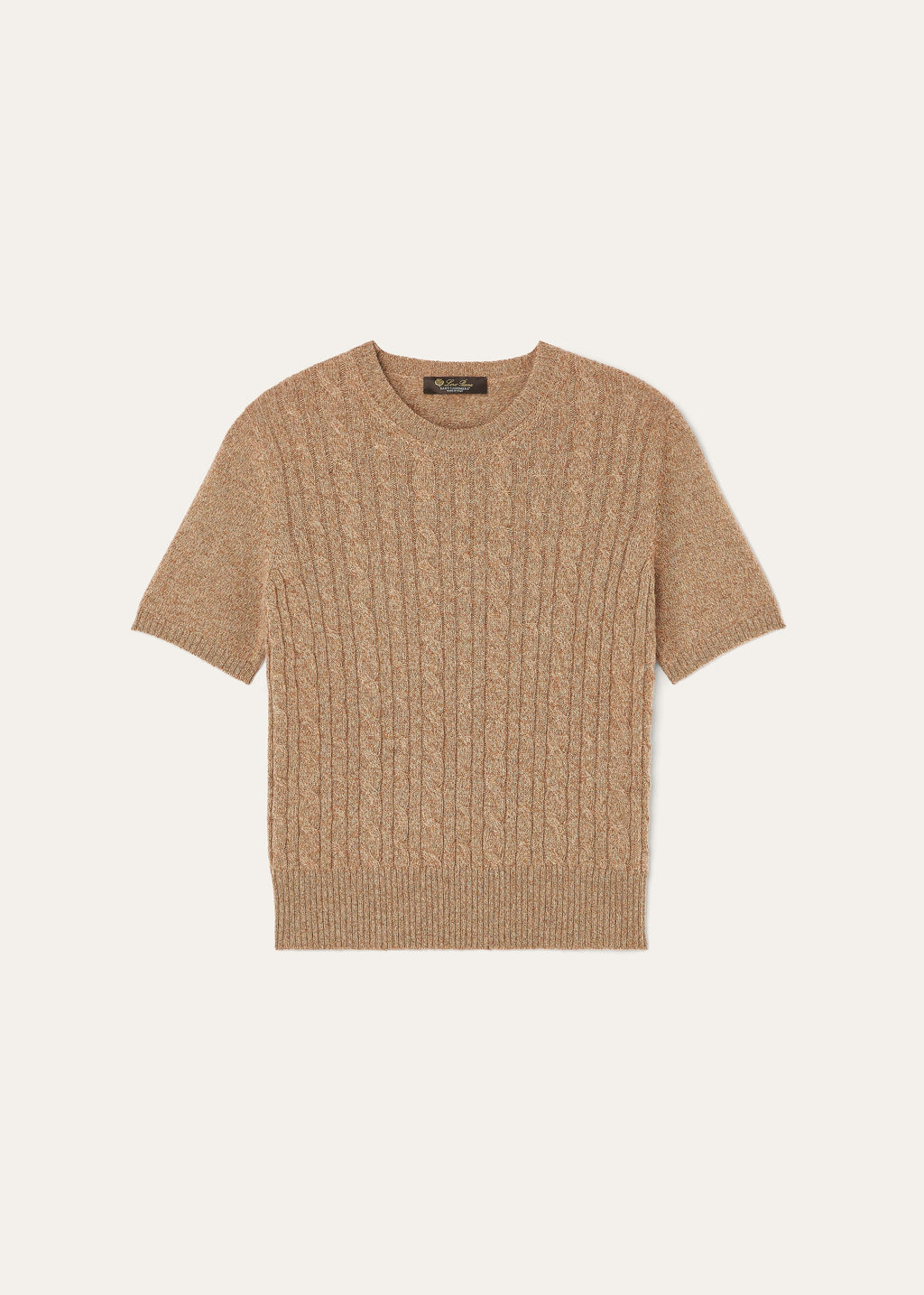 Treccia Crewneck - GOLDEN WHEAT-GINGERBREAD GOLD