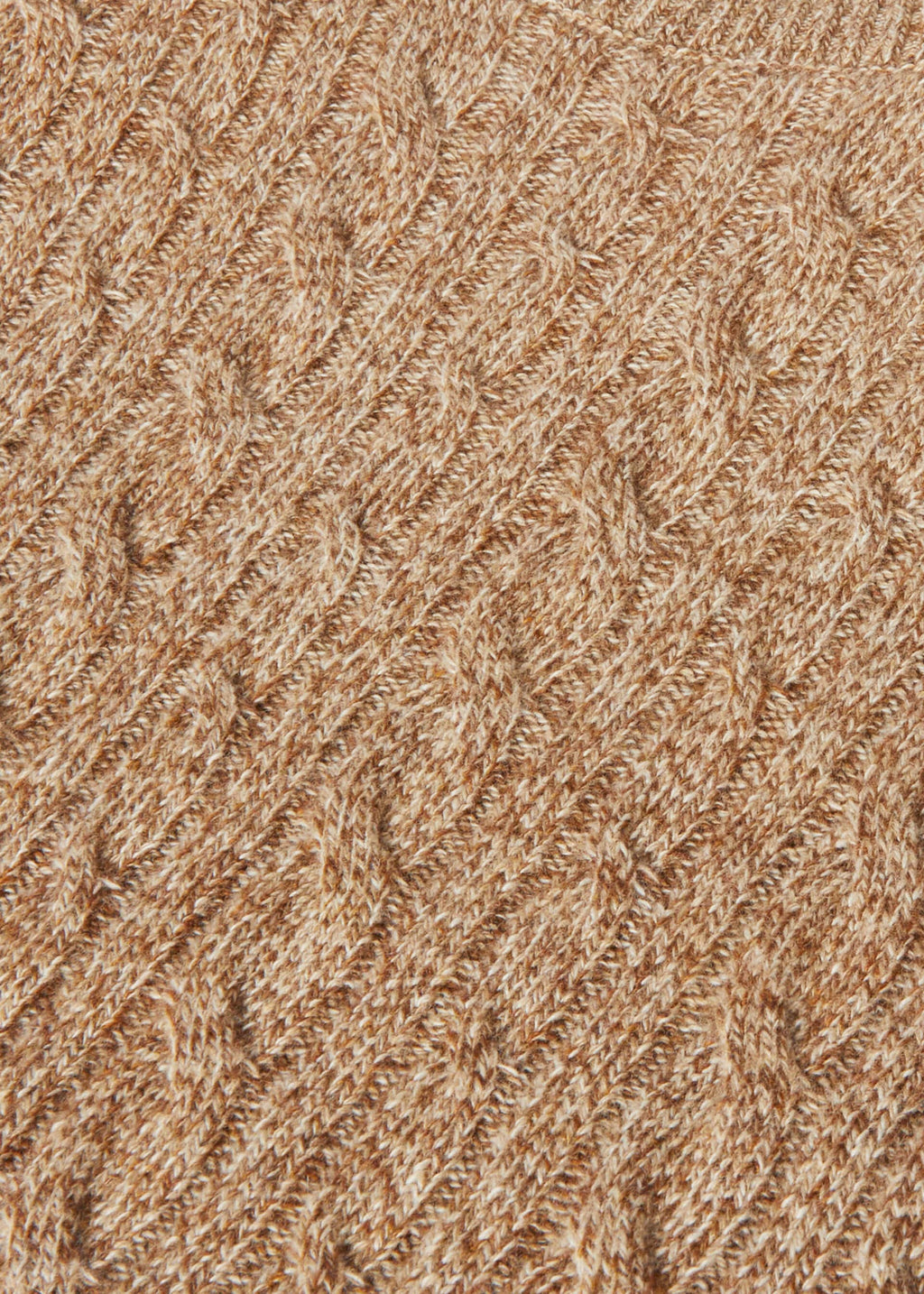 Treccia Crewneck - GOLDEN WHEAT-GINGERBREAD GOLD
