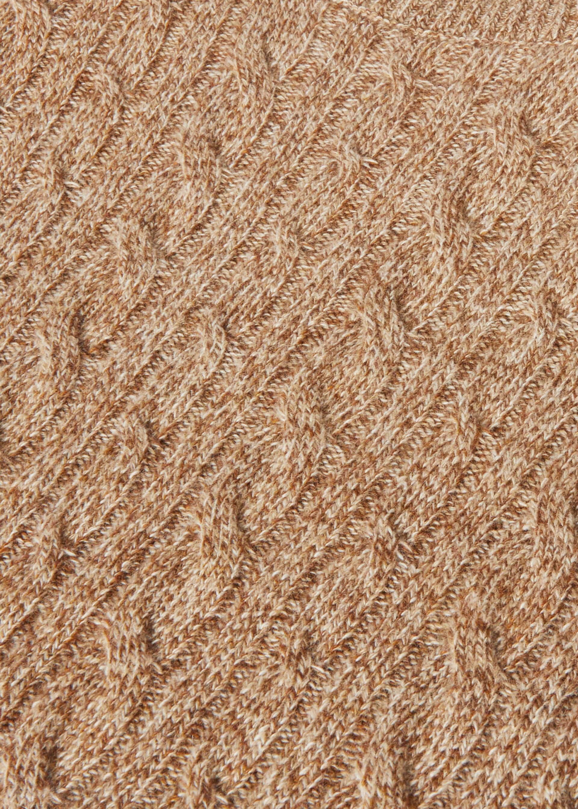 Treccia Crewneck - GOLDEN WHEAT-GINGERBREAD GOLD
