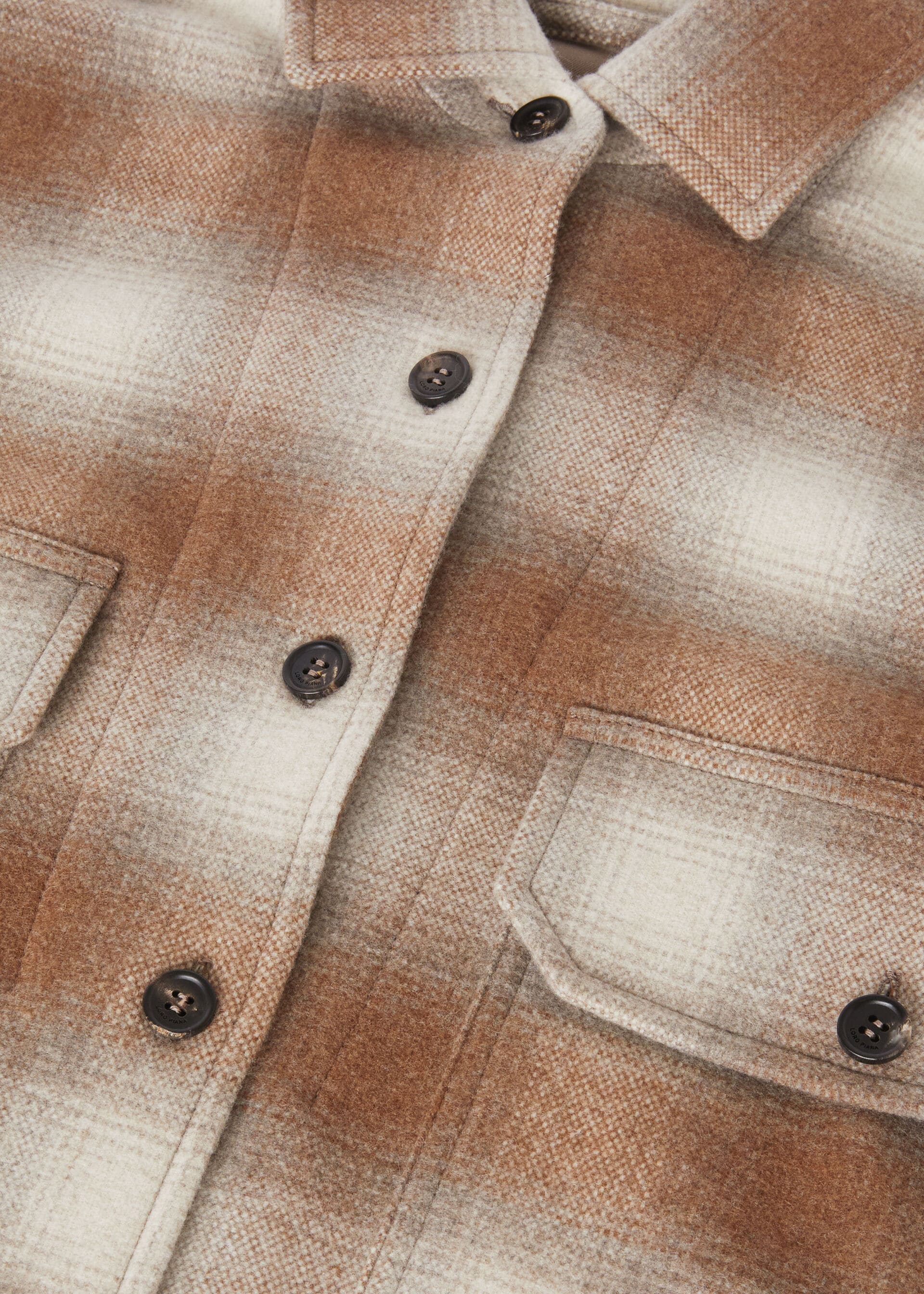 Jenna Overshirt - Light Camel/Ancient Paper