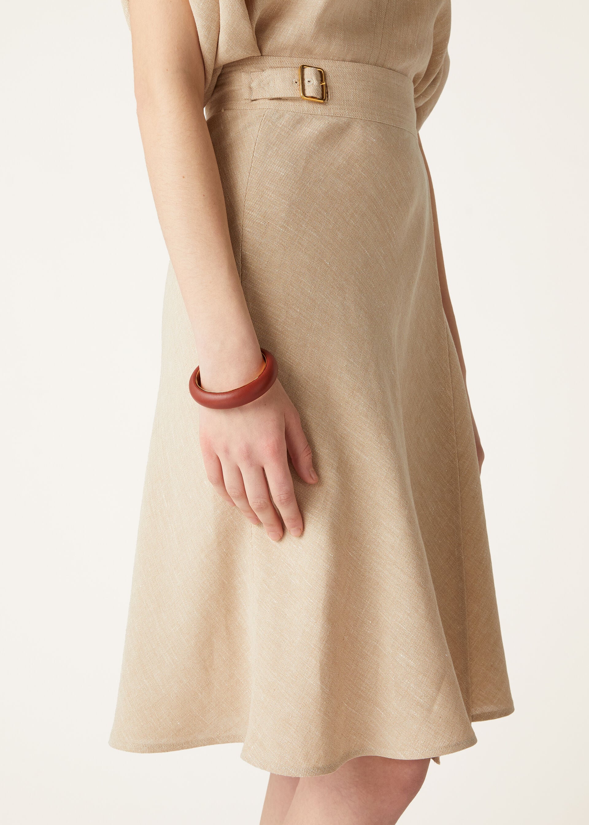 Duo Bangle Bracelet - Deep Kummel/Jewel Sun Gold