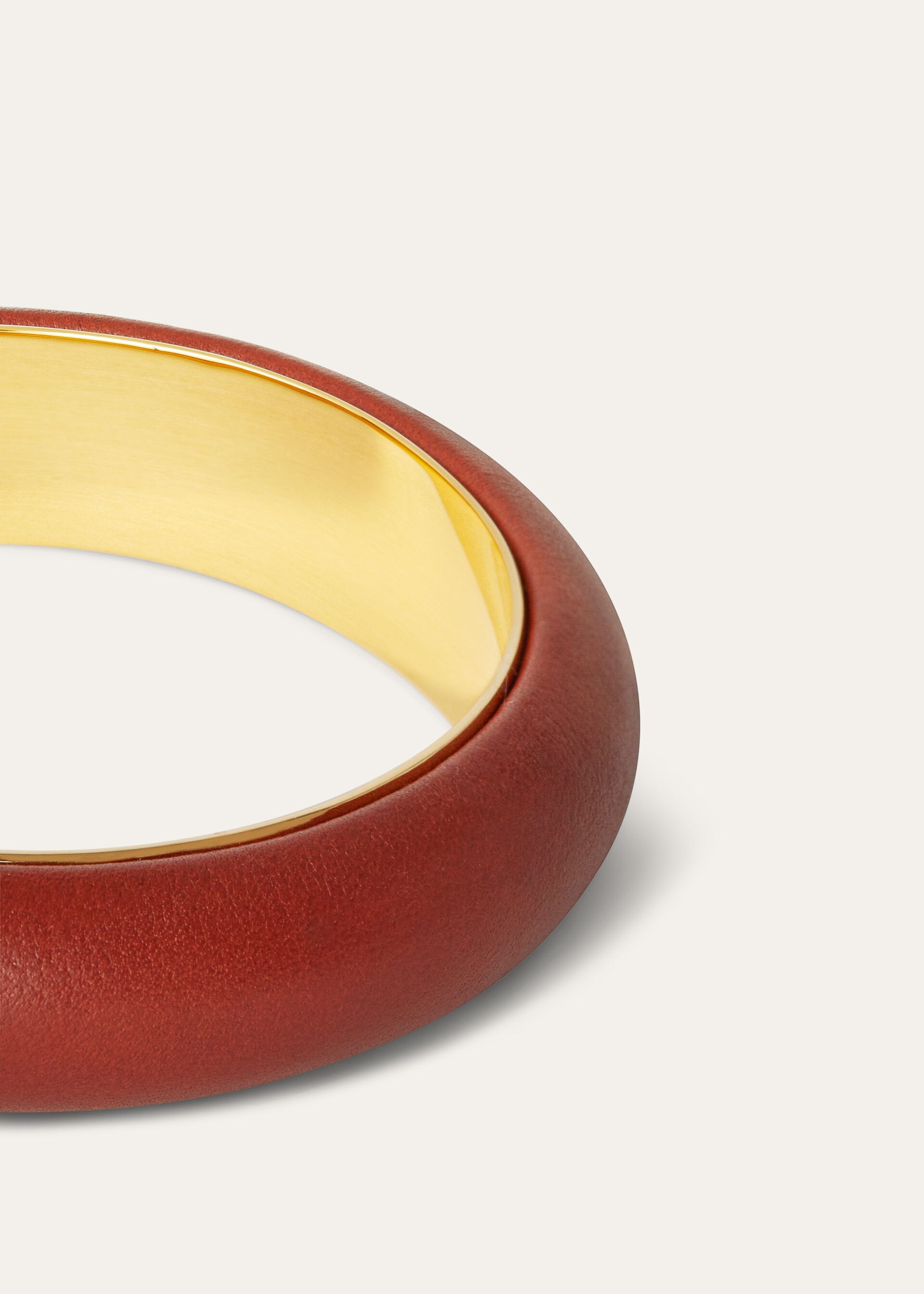 Duo Bangle Bracelet - Deep Kummel/Jewel Sun Gold