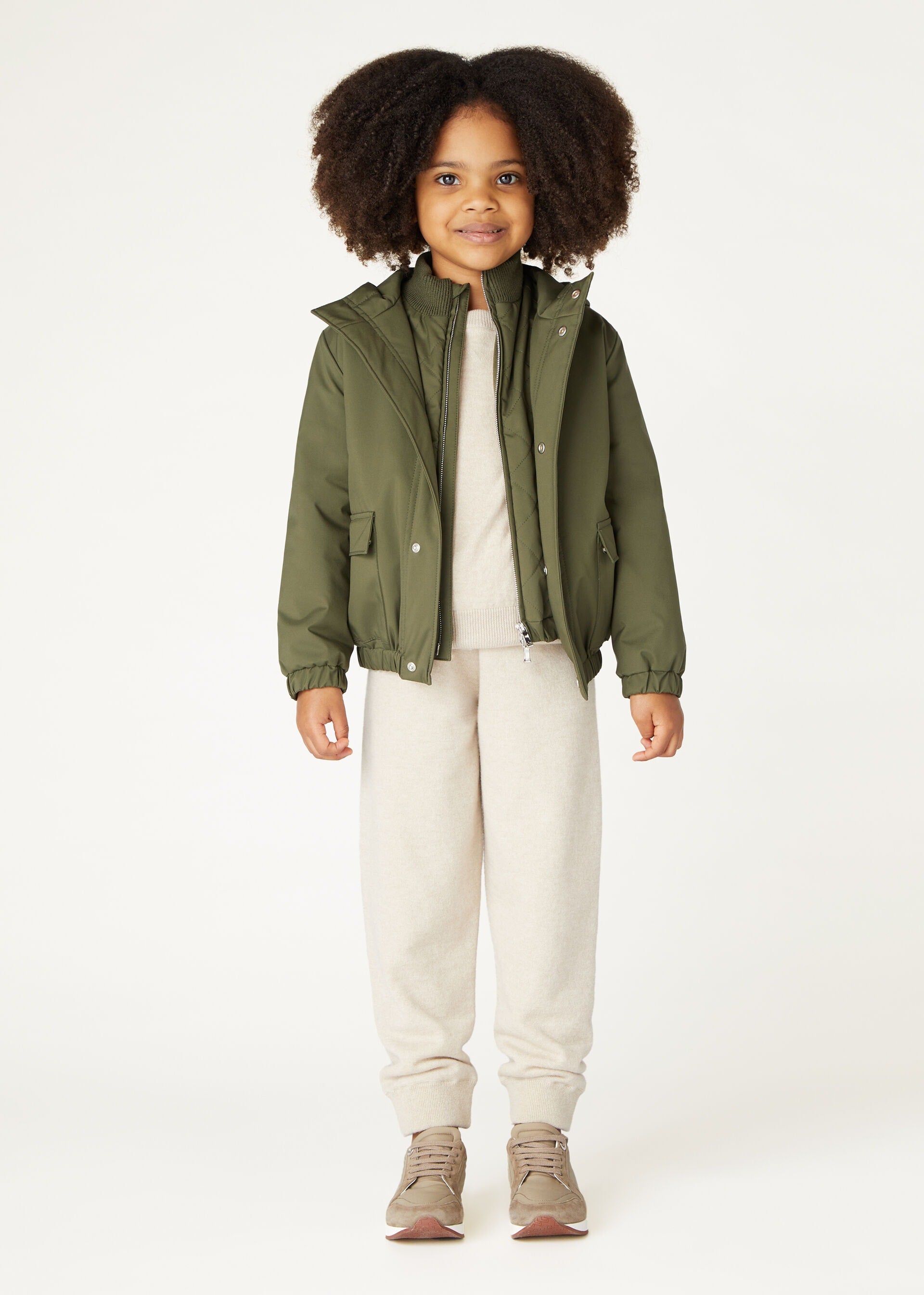 Kid's Duo Pants - Natural Suitcase/Nougat