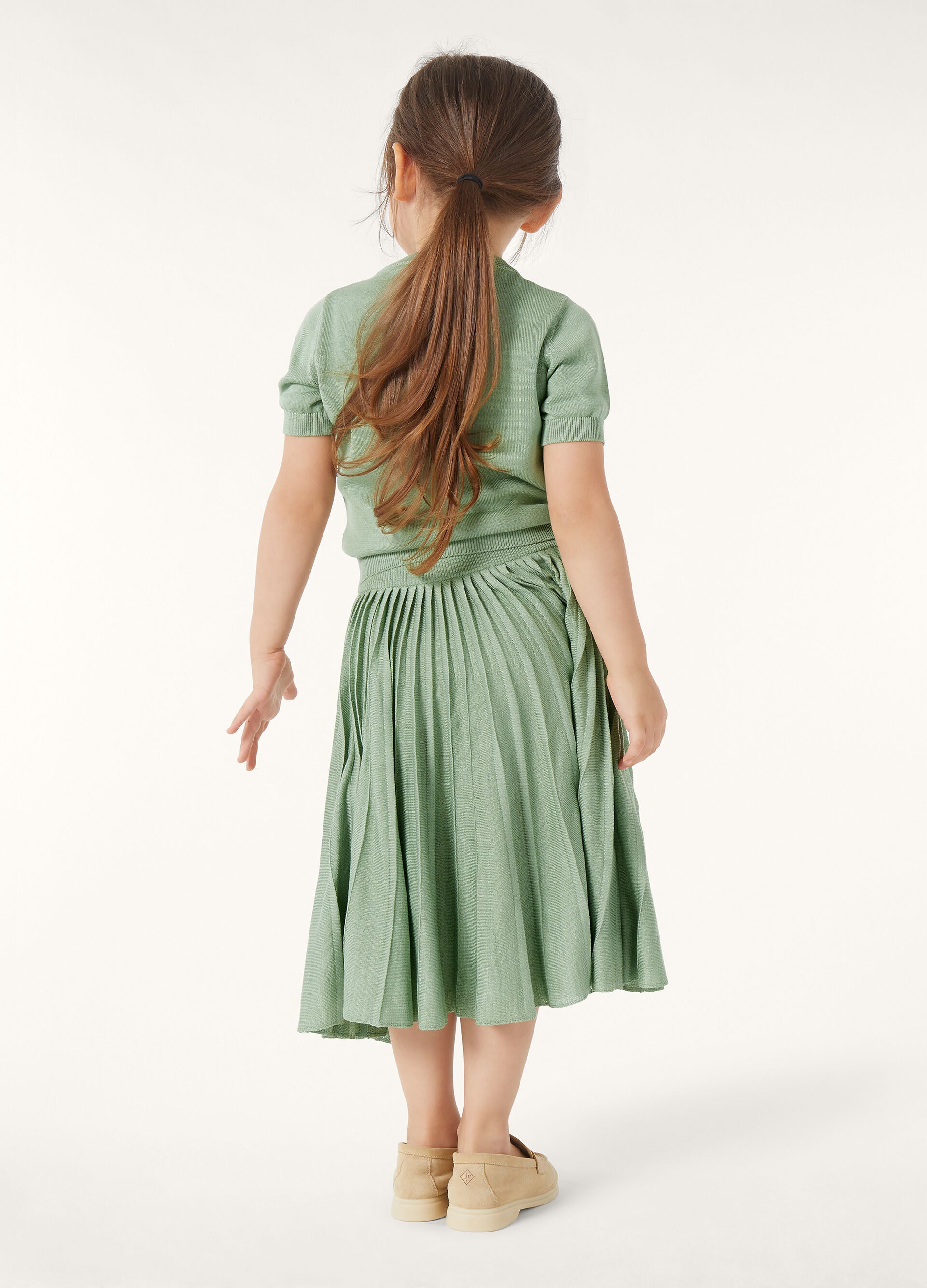 Kid's Jolie Skirt - Jade Green