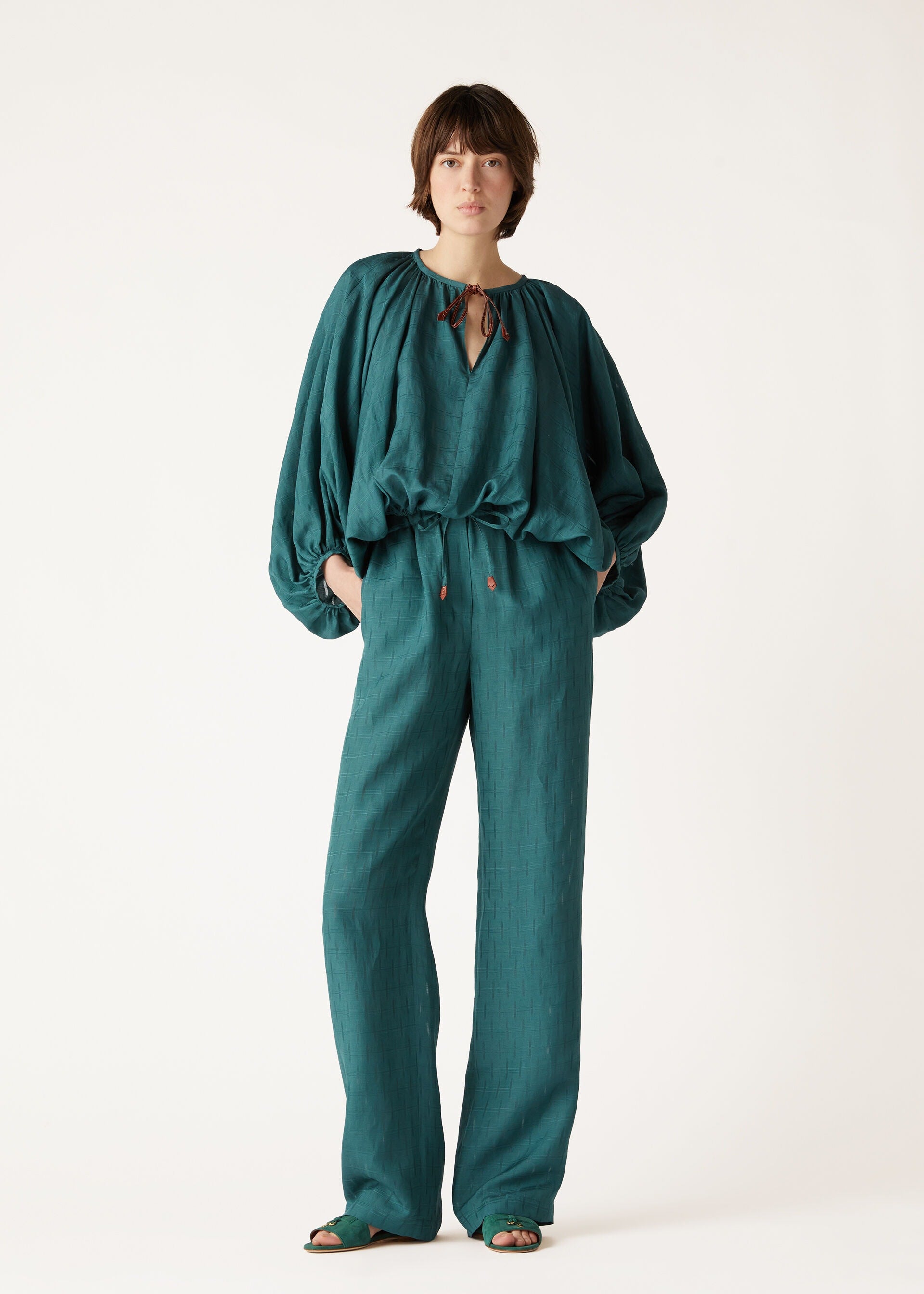 Sara Shirt - Spirulina Green
