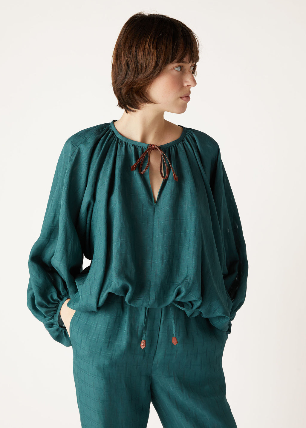 Sara Shirt - Spirulina Green