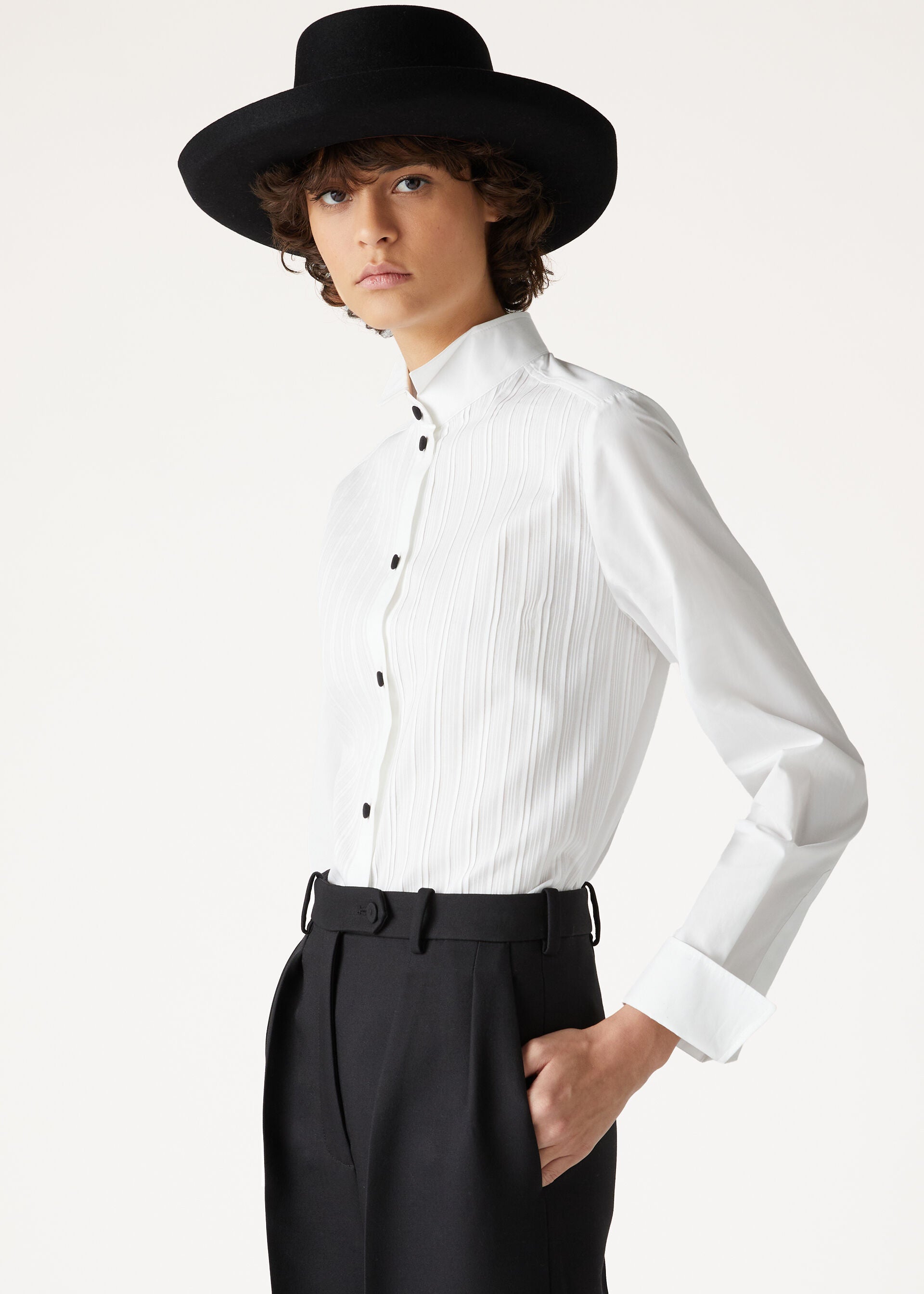 Hadiya Shirt - White